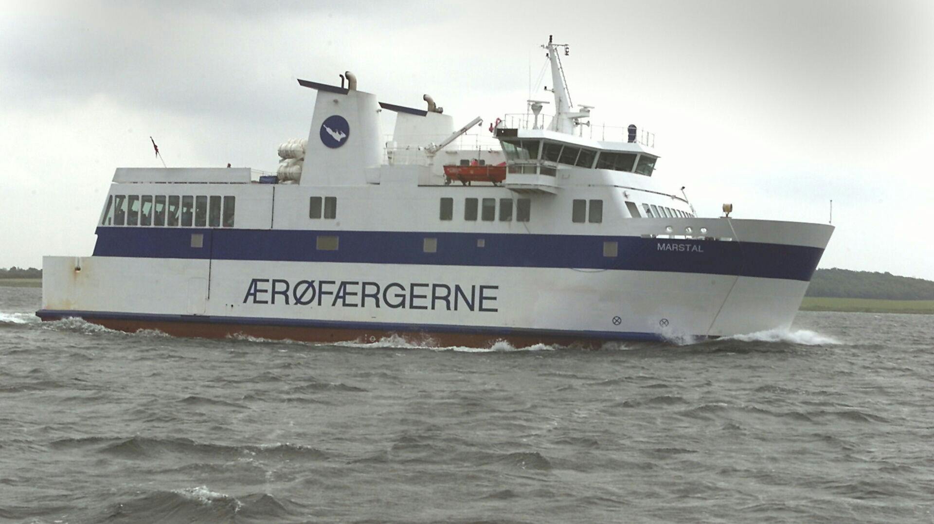 Alle afgange med Ærøfærgen er aflyst på linjen mellem Faaborg og Søby.