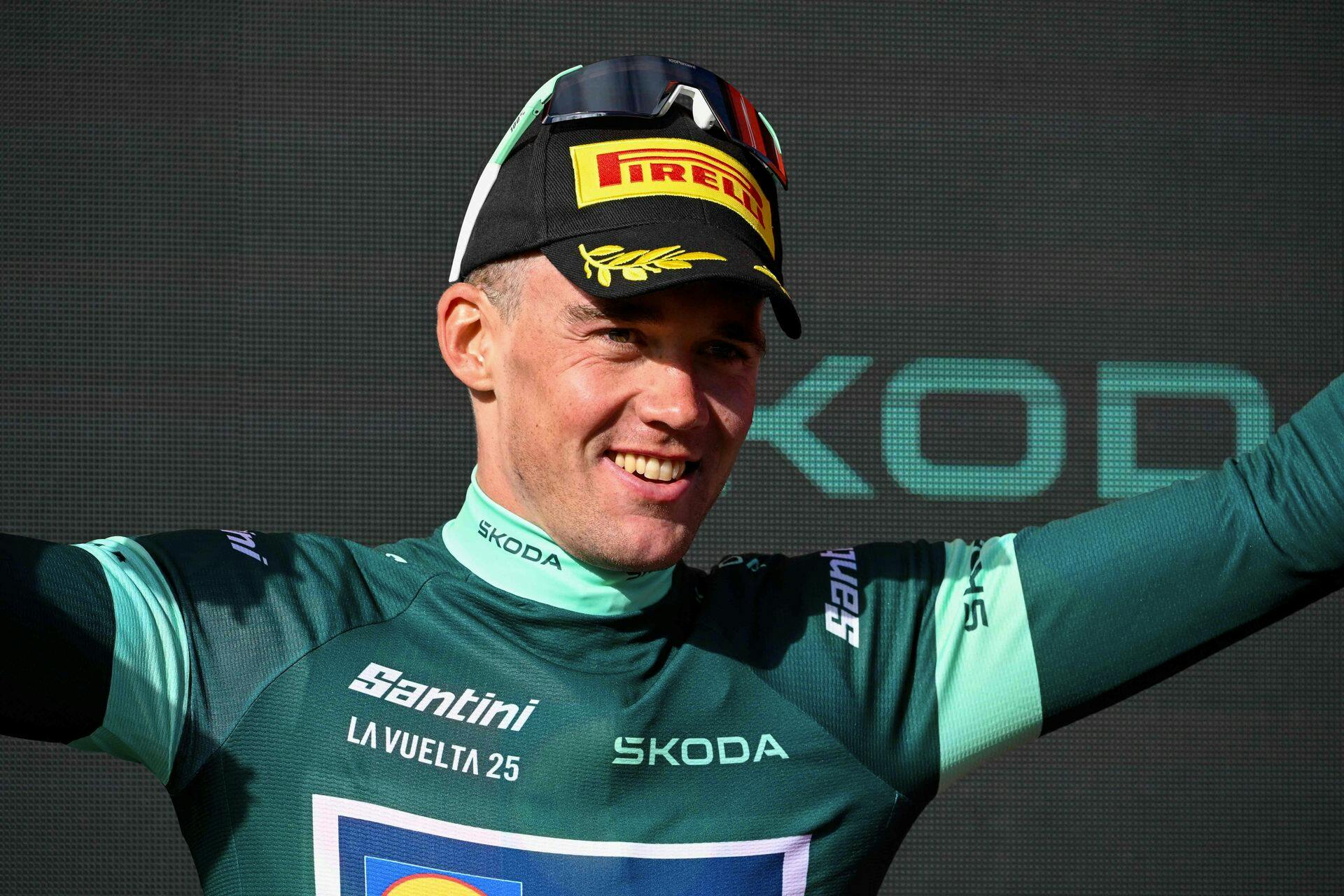 Mads Pedersen vandt pointtrøjen i løbet.