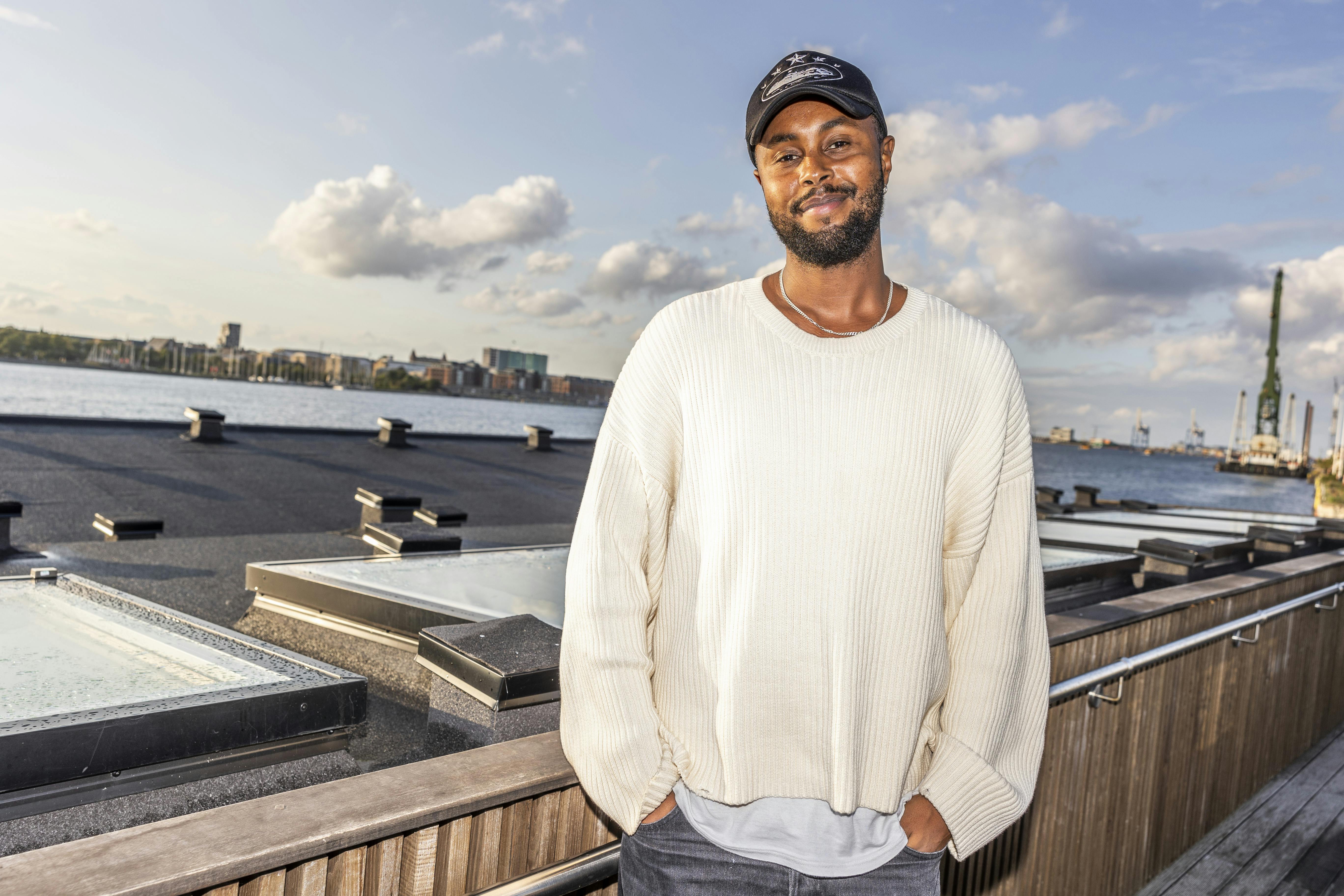 Mohamed "Skinz" Ahmed er overrasket over, hvor hård træningen til "Vild med dans" er.