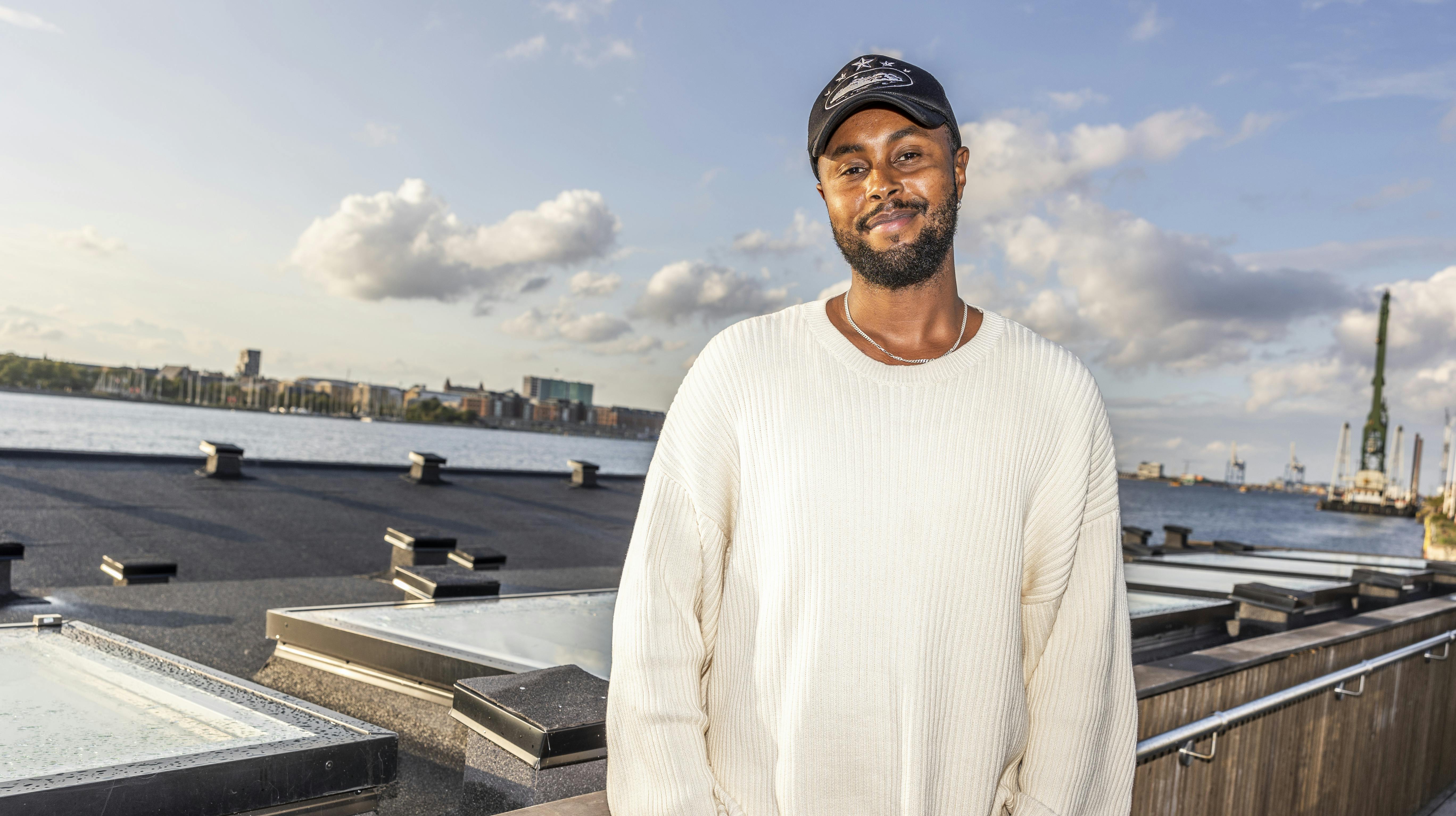 Mohamed "Skinz" Ahmed er overrasket over, hvor hård træningen til "Vild med dans" er.