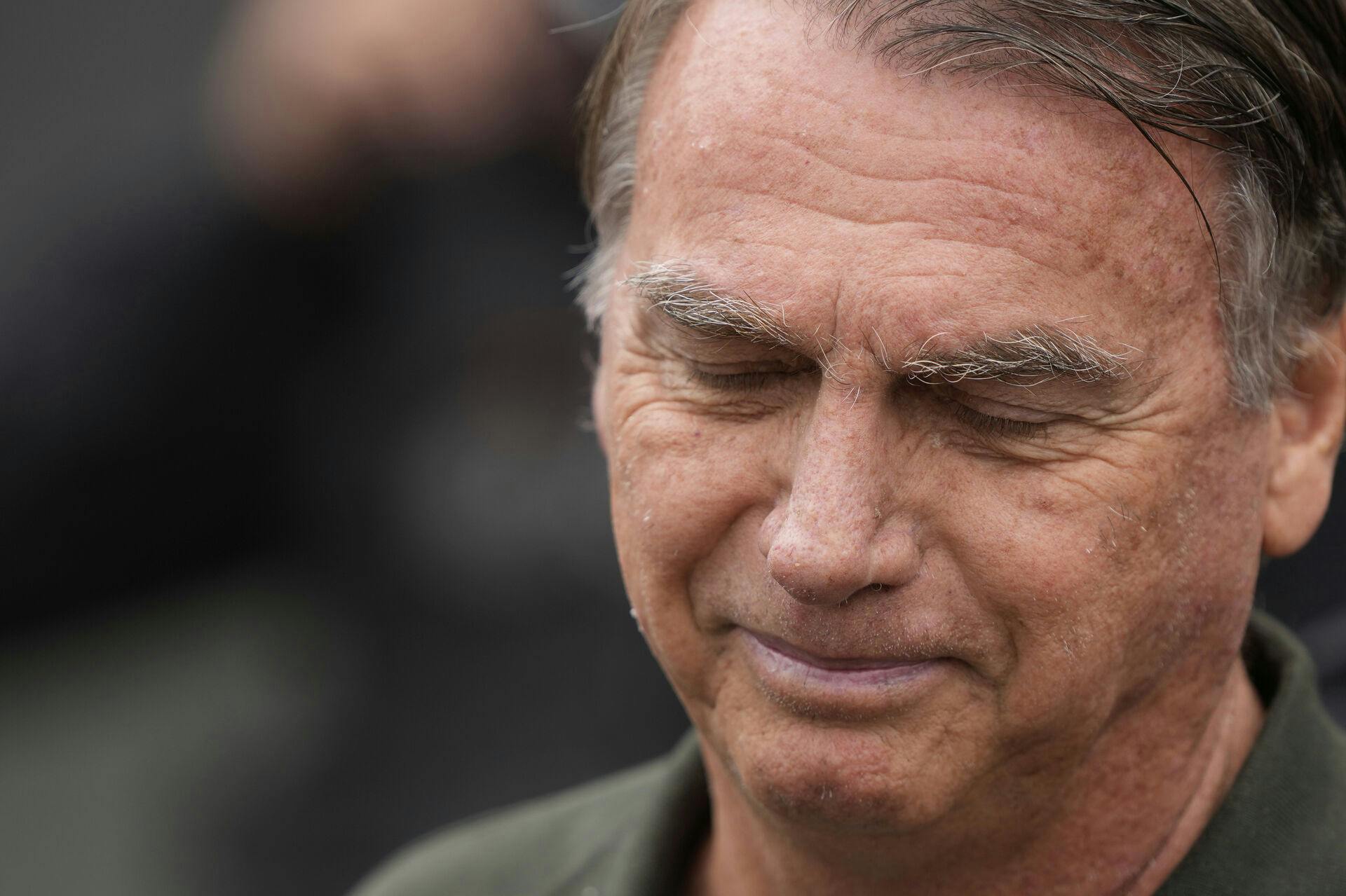 Jair Bolsonaro, er endt på hospitalet.