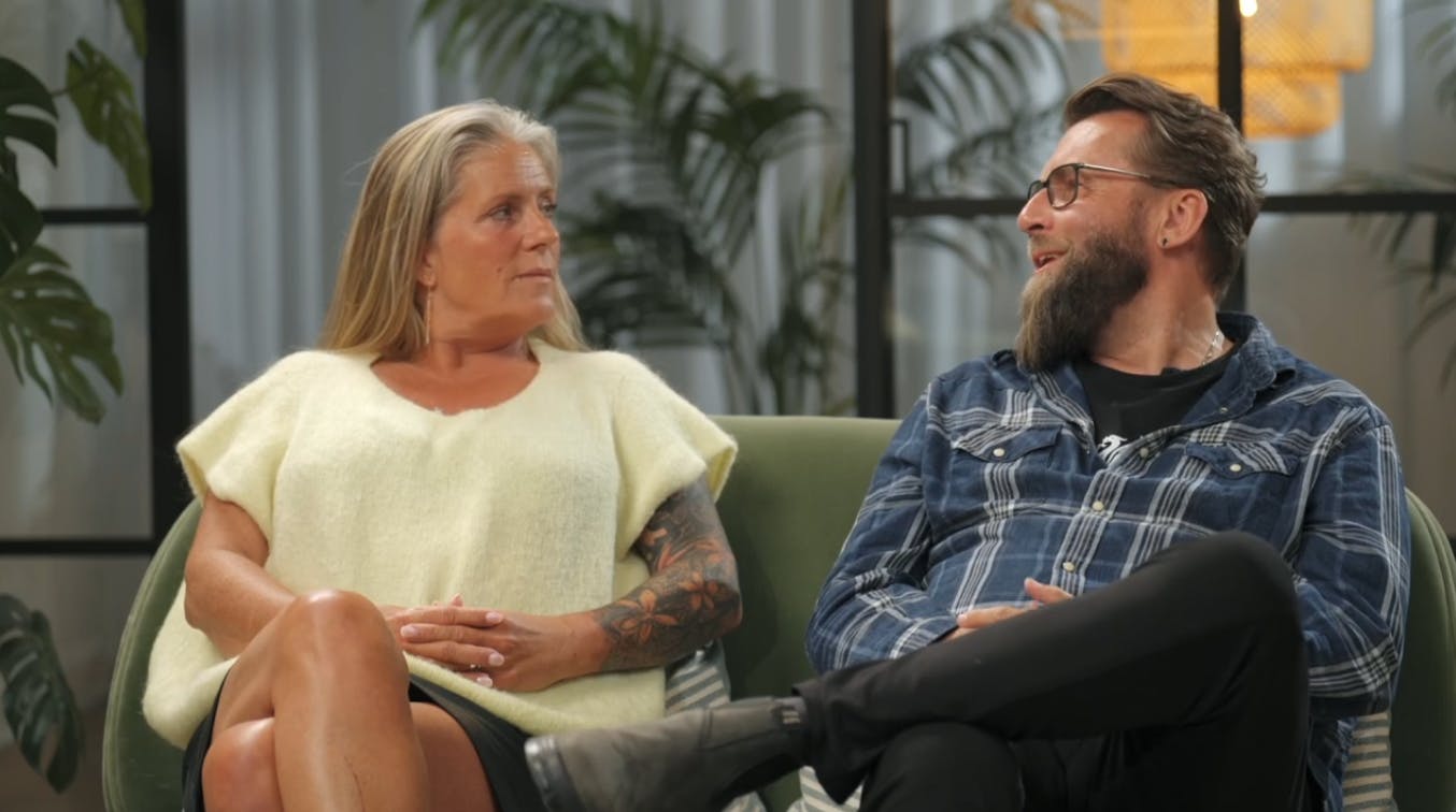 Tine Coster Joost, 52, og Jan Helmert, 56, er det ældste par i årets sæson af "Gift ved første blik".