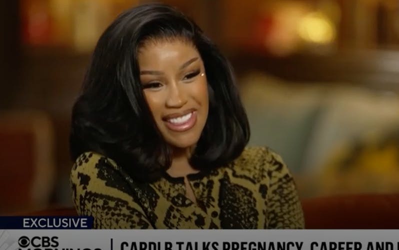 Cardi B er gravid.