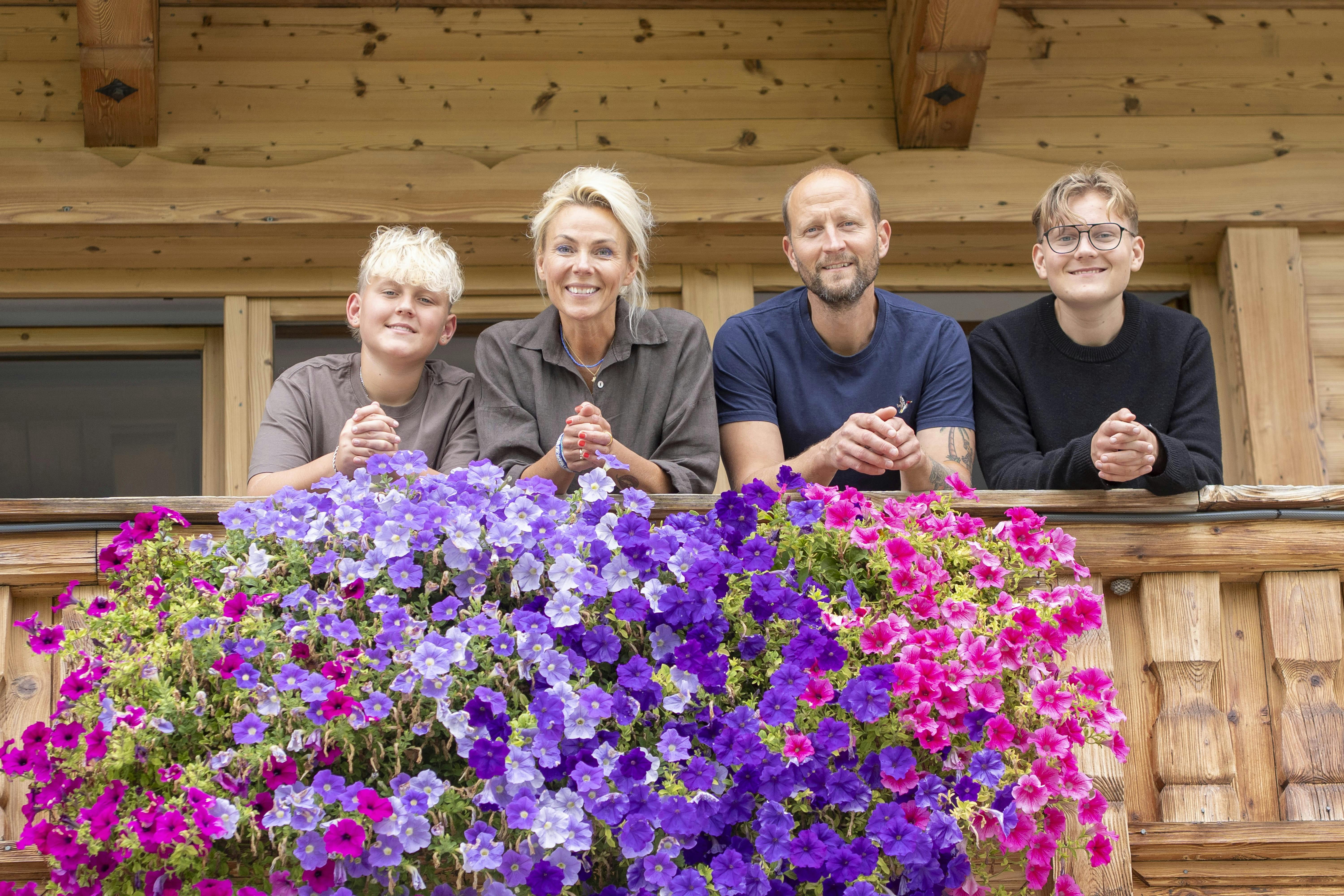 Efter et år gør familien Beier status, og de er lykkelige for livet i Østrig.