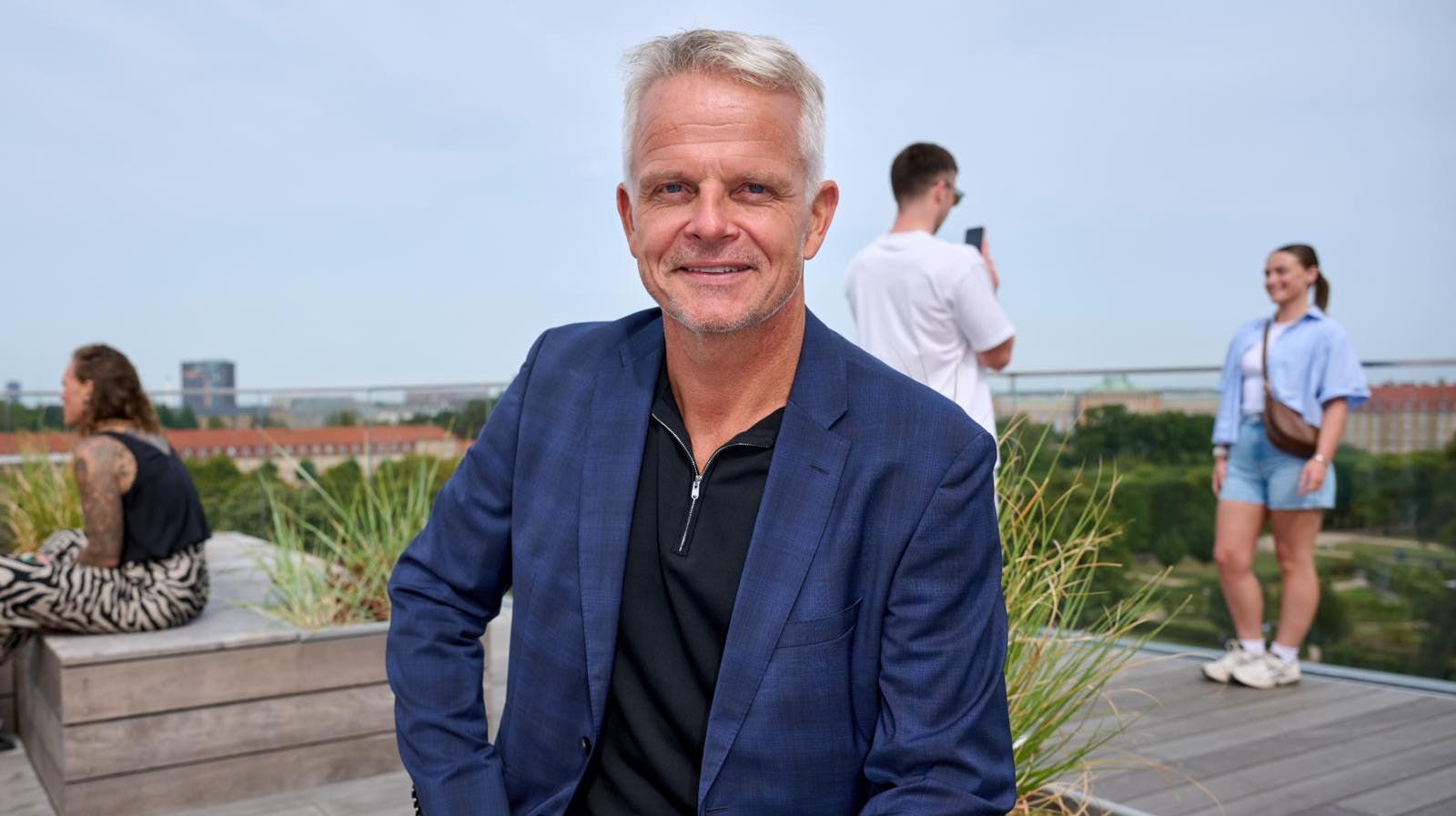 Jakob Kjeldbjergs datter Maria har også gjort sig på tv. 