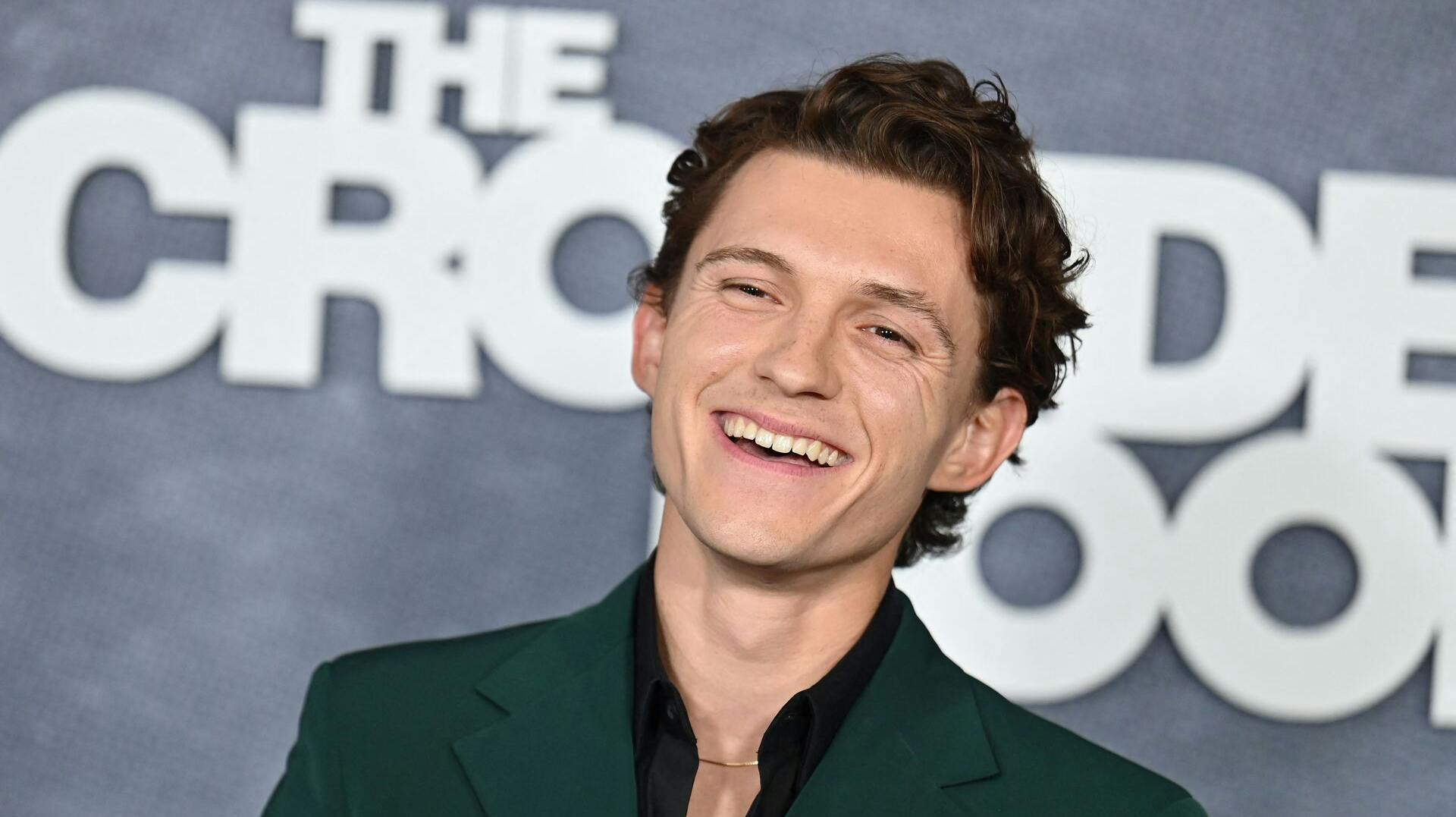 (FILES) British actor Tom Holland arri