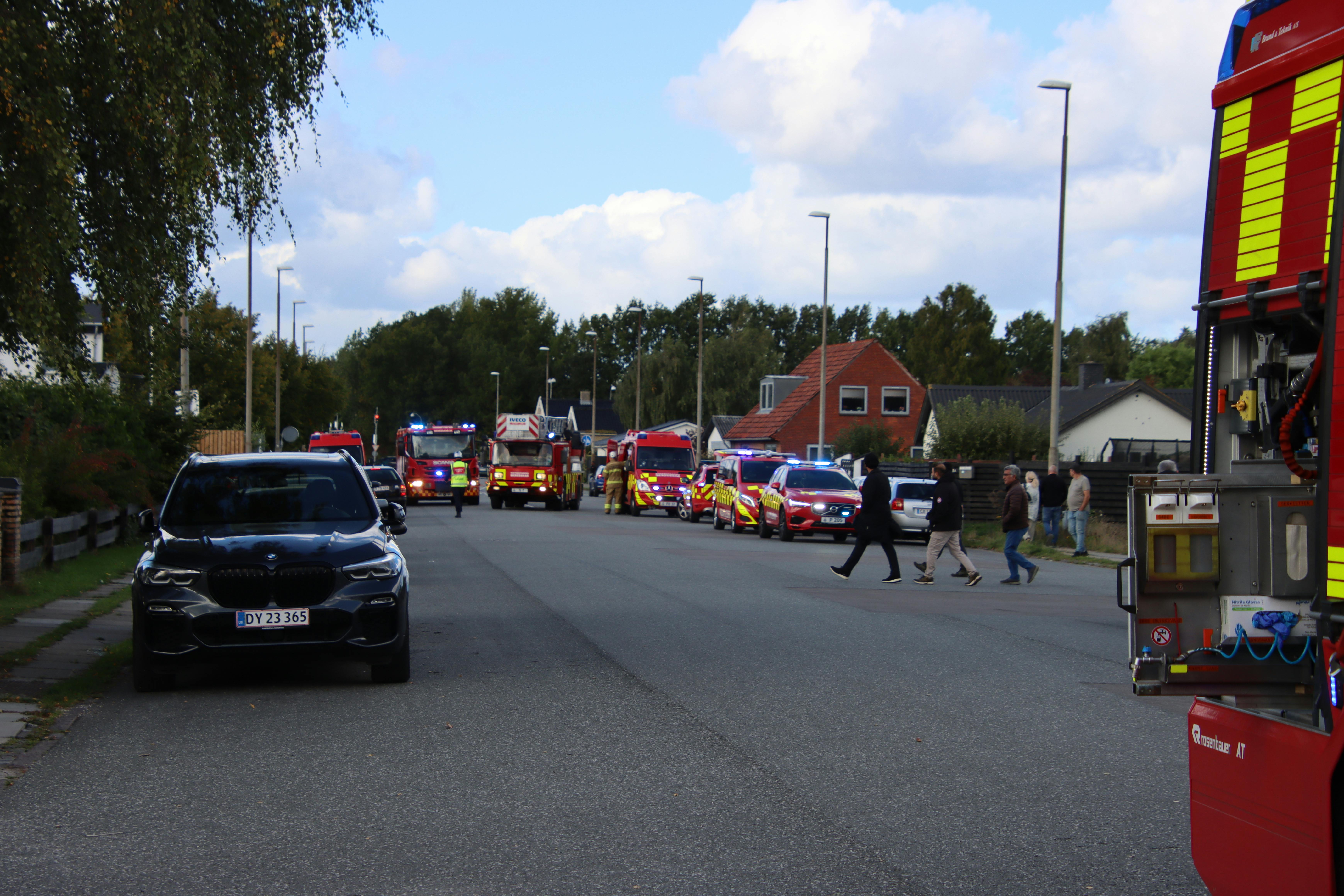 Hovedstadens Beredskab er massivt til stede.&nbsp;