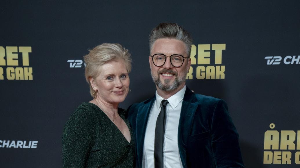 Trine Gadeberg og Kasper Le Fevre blev gift i 2014.