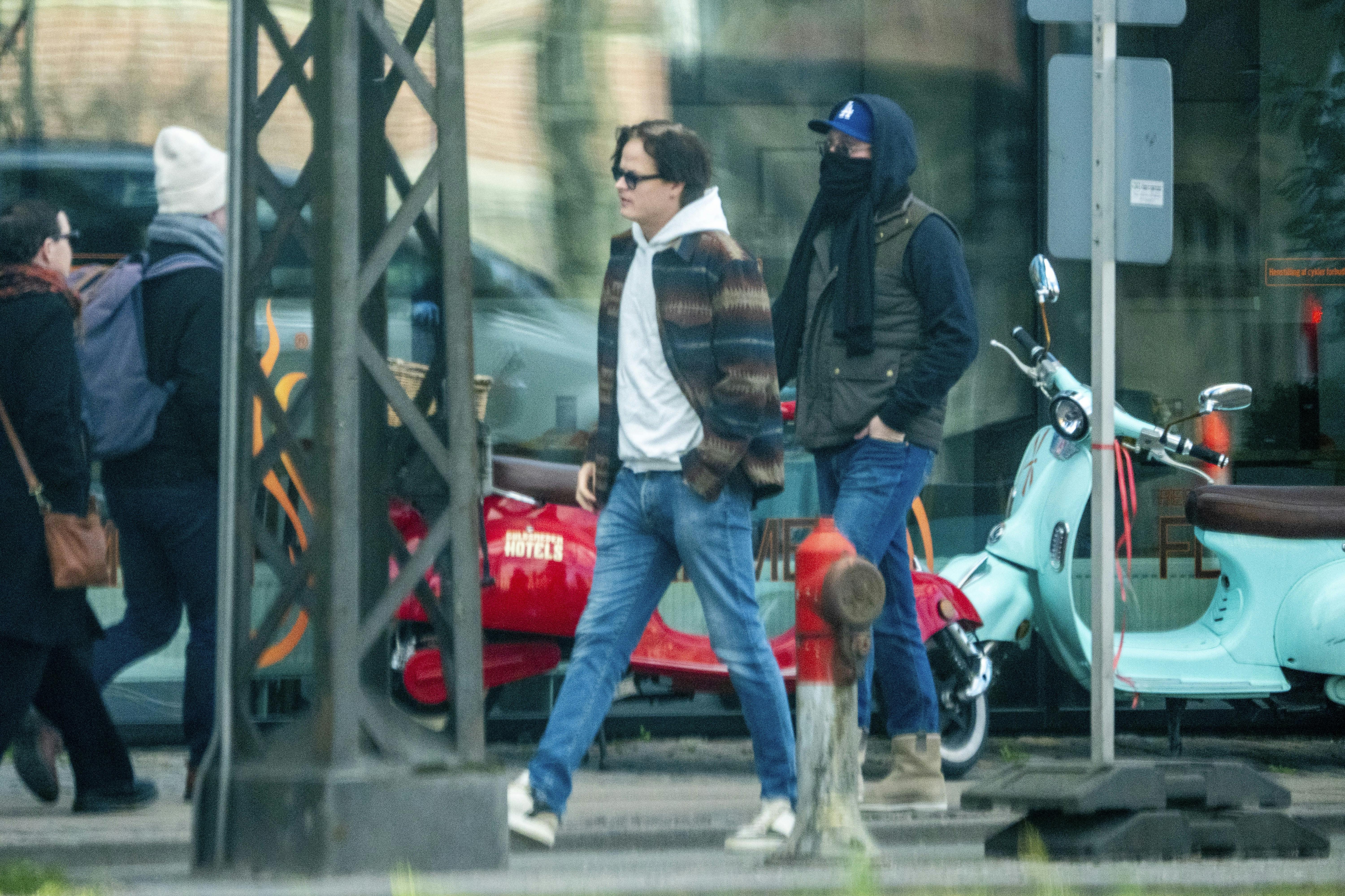 Marius Borg Høiby på besøg i København