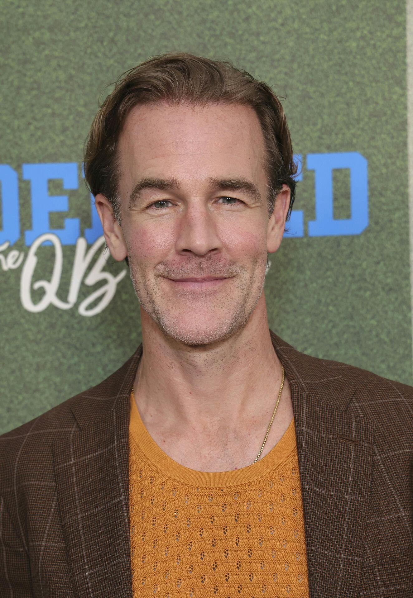 WEST HOLLYWOOD, CA - NOVEMBER 14: James Van Der Beek at the premiere of Tubi's Sidelined: The QB and Me Premiere on November 4, 2024 at The London West Hollywood in West Hollywood, California. Credit: Faye Sadou/MediaPunch /IPX