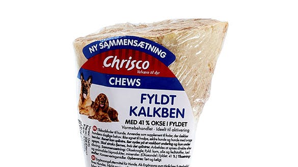 Et fyldt kalkben fra Chrisco tilbagekaldes, da det kan indeholde salmonella.
