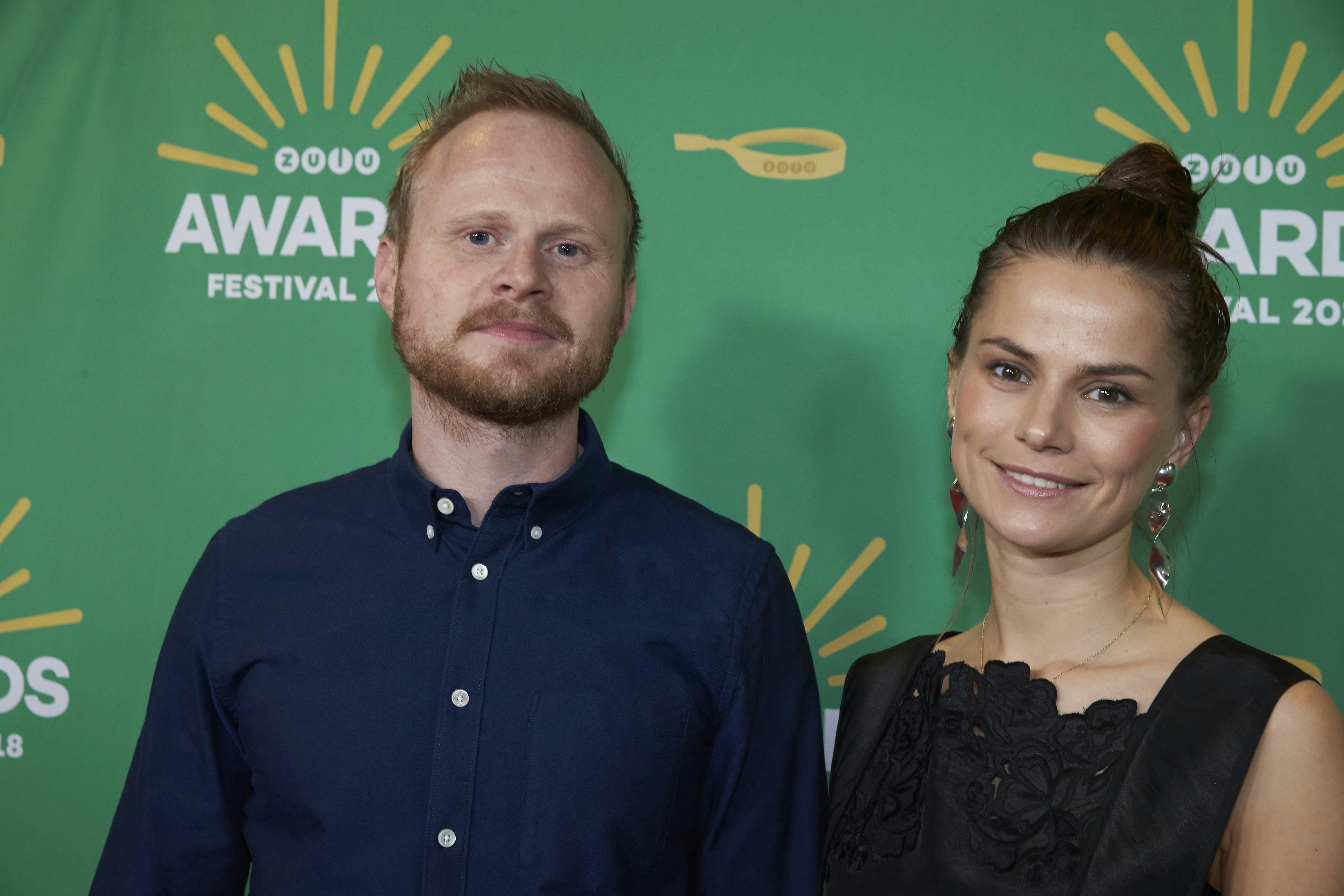Jonatan Spang og Louise Ryberg. 