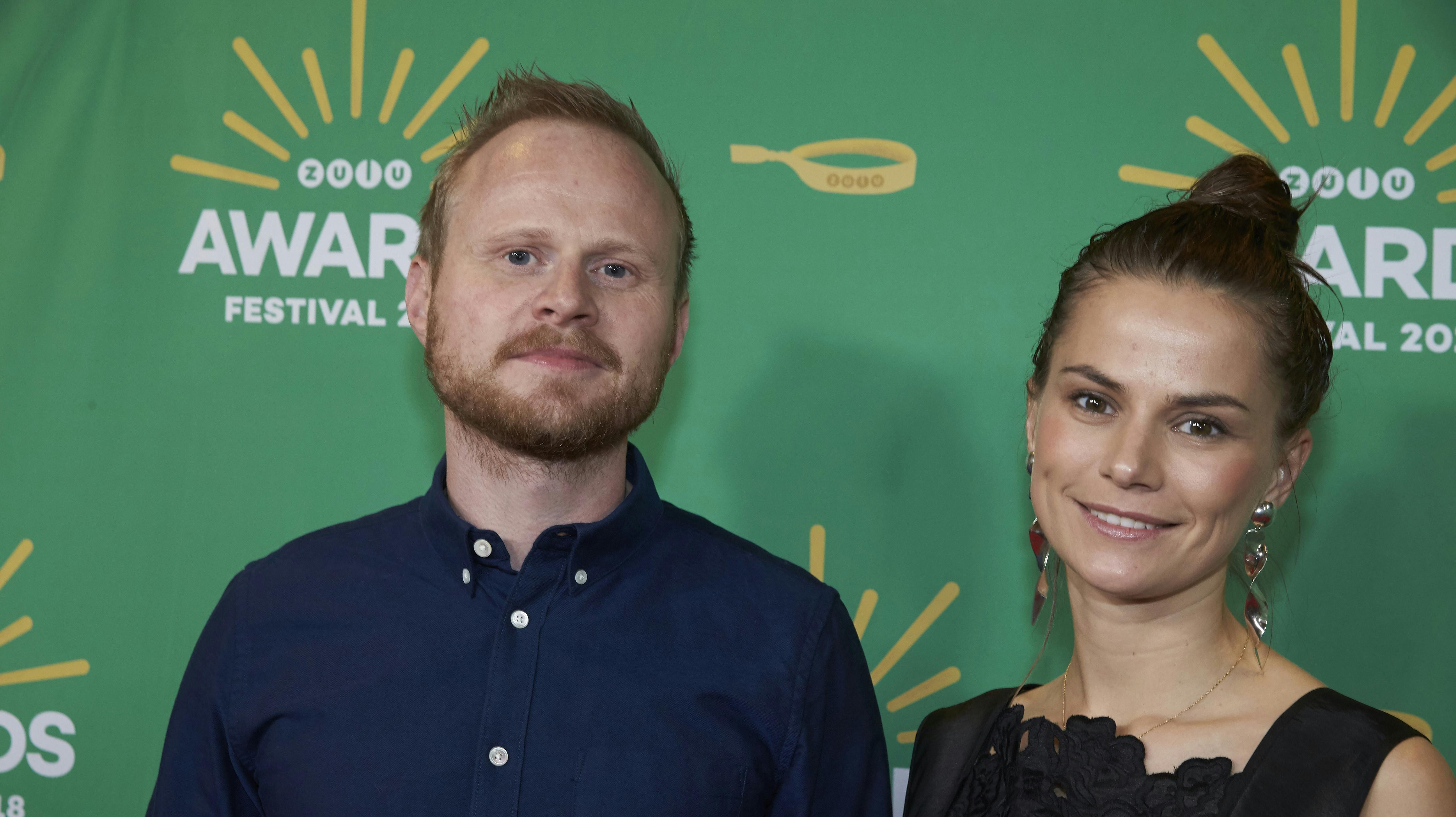 Jonatan Spang og Louise Ryberg.