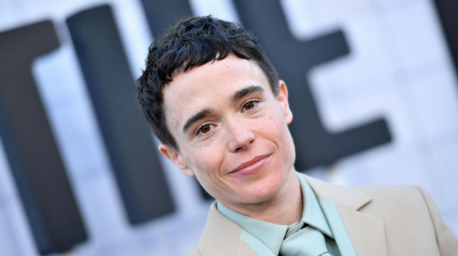 TOPSHOT - Canadian actor Elliot Page attends Netflix's "The Umbrella Academy" 4th and final season premiere at the Egyptian theatre in Los Angeles, August 5, 2024. (Photo by VALERIE MACON / AFP)