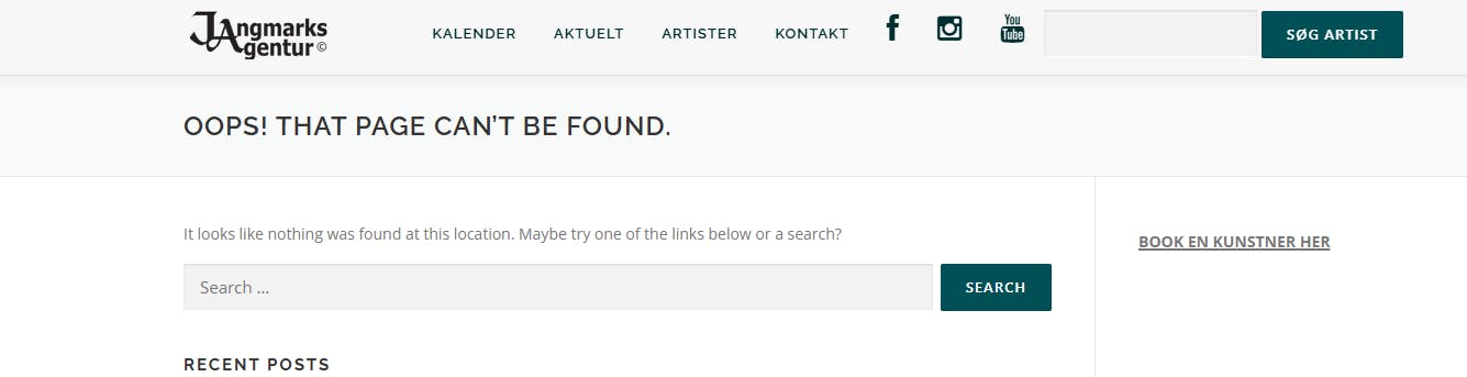 Heller ikke hos Jangmark kan man nu booke Jonatan Spang.