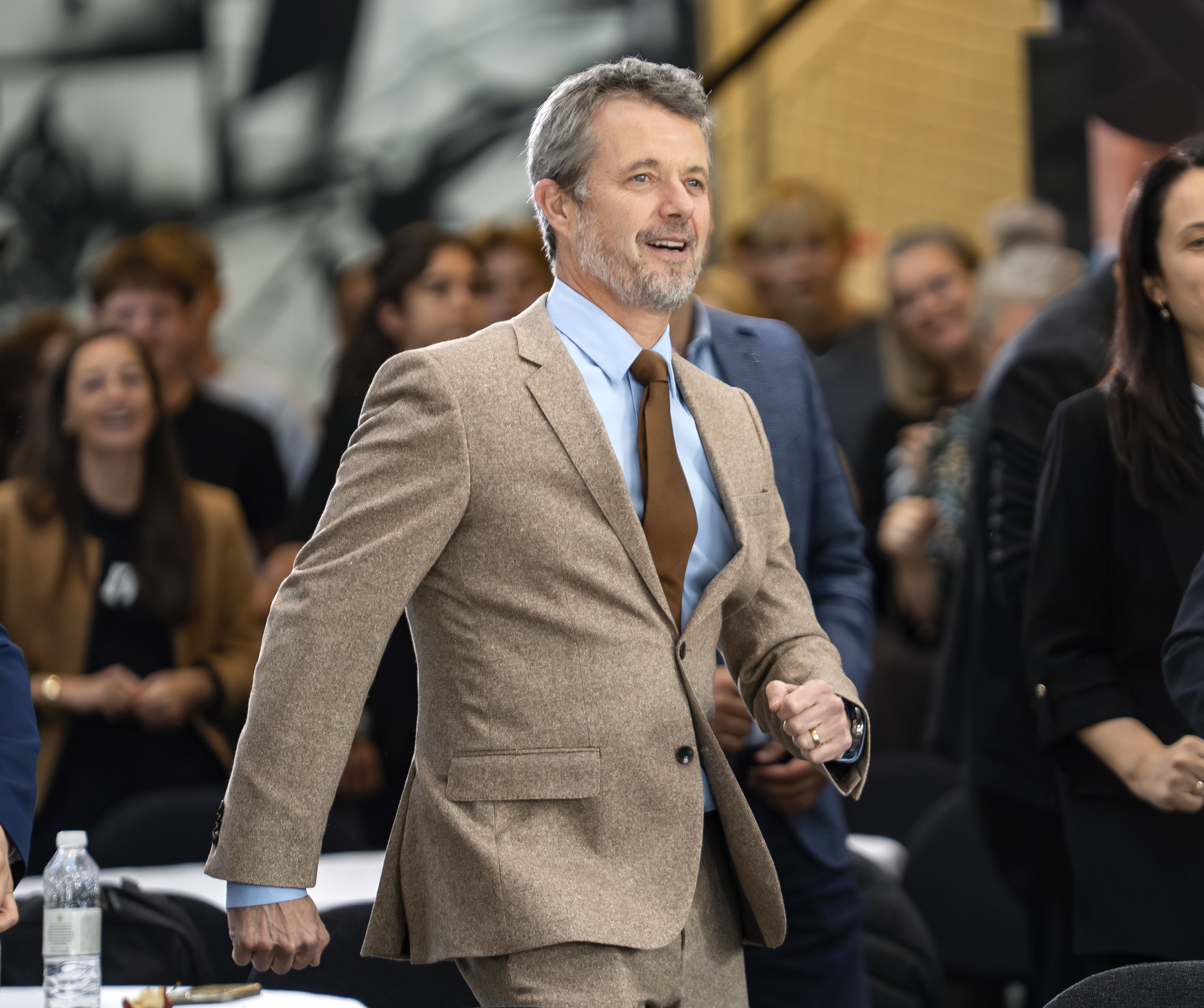 OPGAVE: Kong Frederik deltager i åbningen af European Week of SportSTED: GAME Street Meka, Enghavevej 82D, København SVDATO: 20250923JOURNALIST: Marianne SingerFOTOGRAF: Hanne Juul