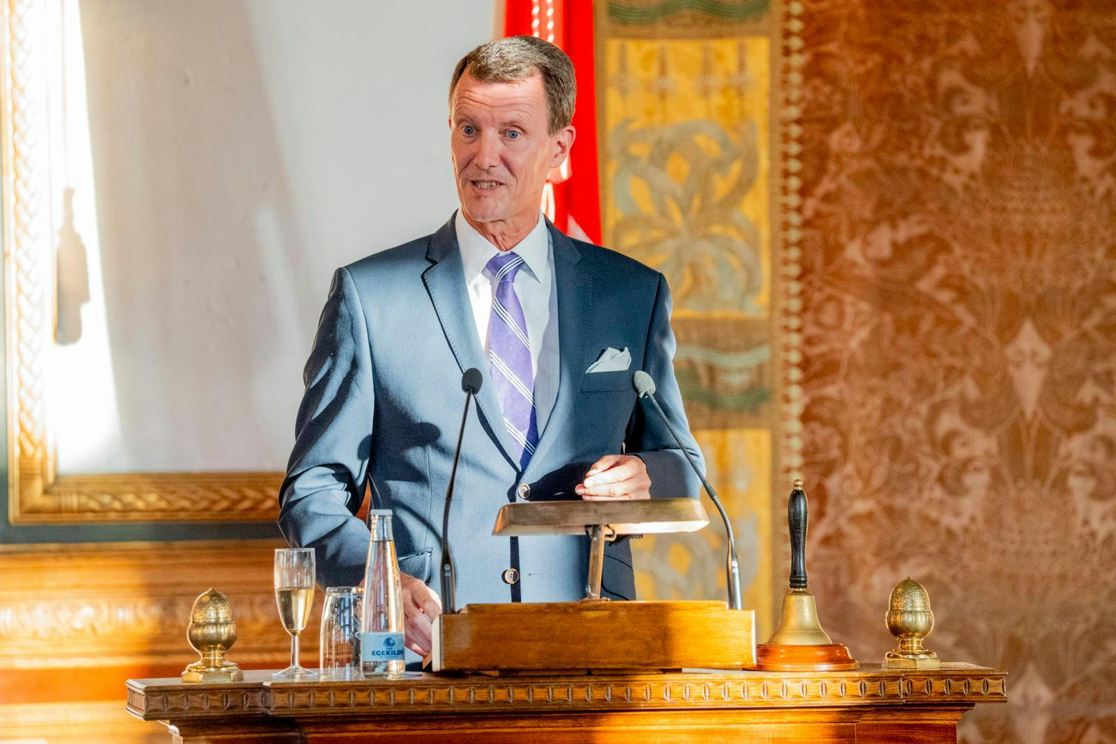 Prins Joachim og prinsesse Marie bliver i Washington med deres børn de næste år.