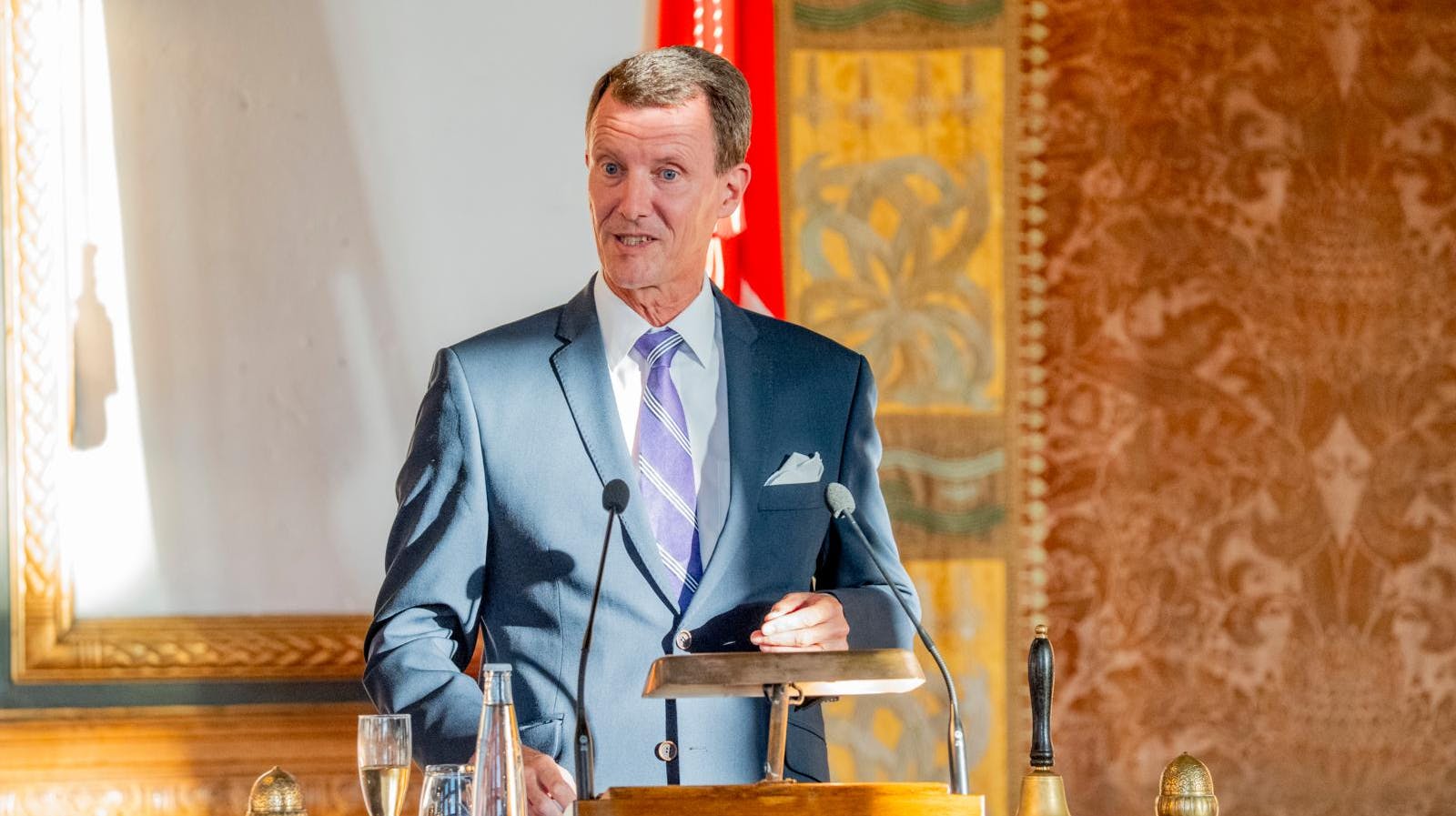 Prins Joachim og prinsesse Marie bliver i Washington med deres børn de næste år.