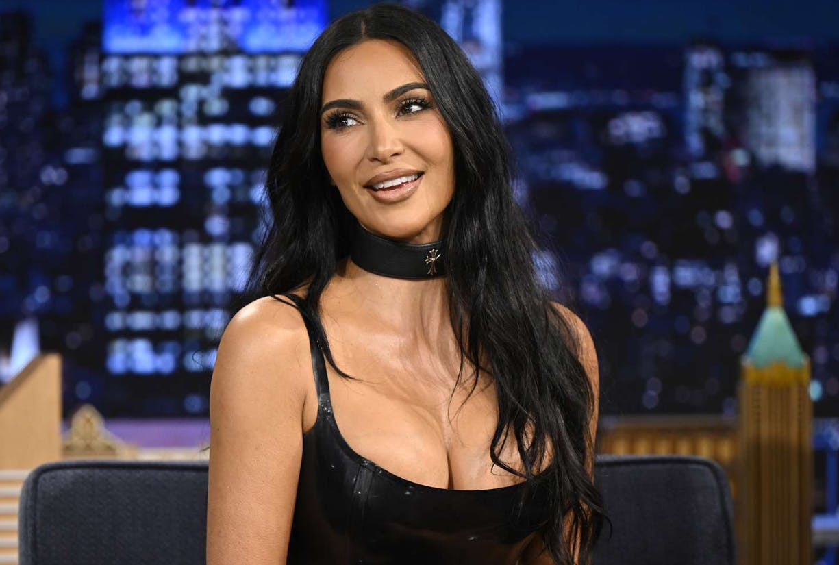 Kim Kardashian gæstede onsdagens udgave af "The Tonight Show starring Jimmy Fallon". 