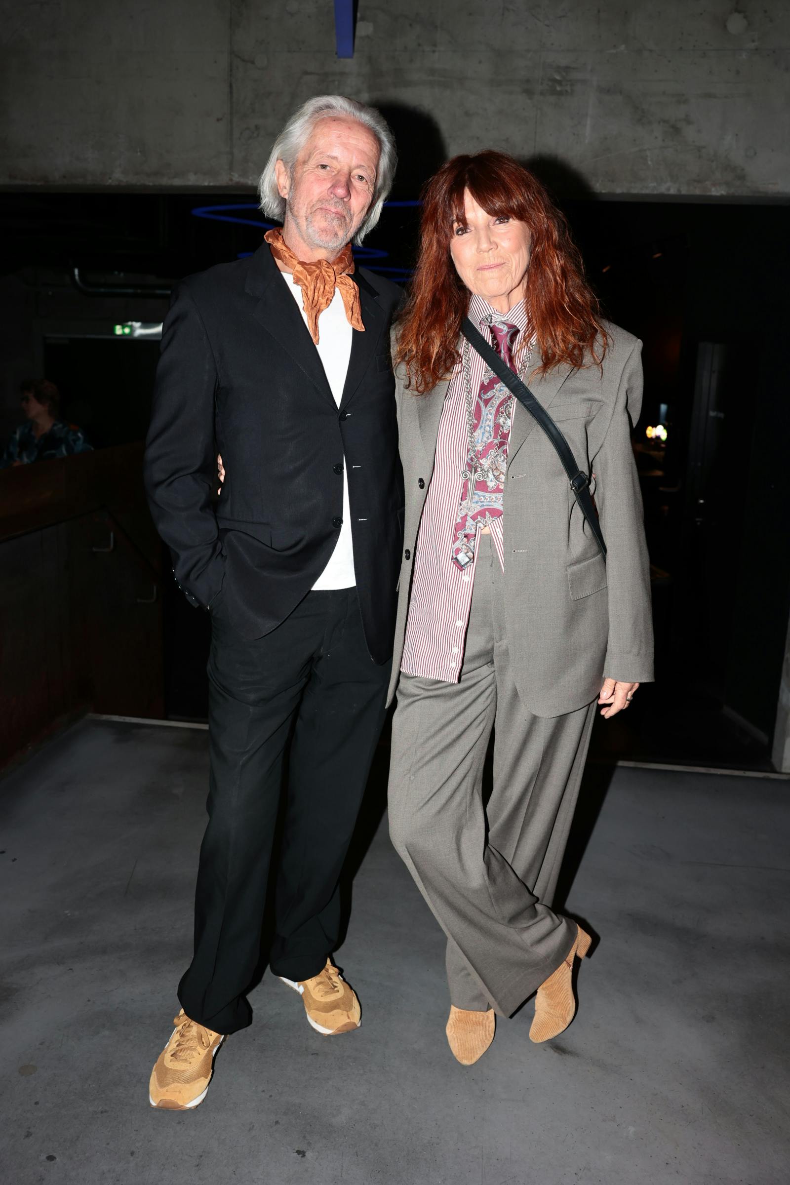 Søren Hasager og Hanne Boel til uddelingen af Det Danske Rockakademis hæderspriser.