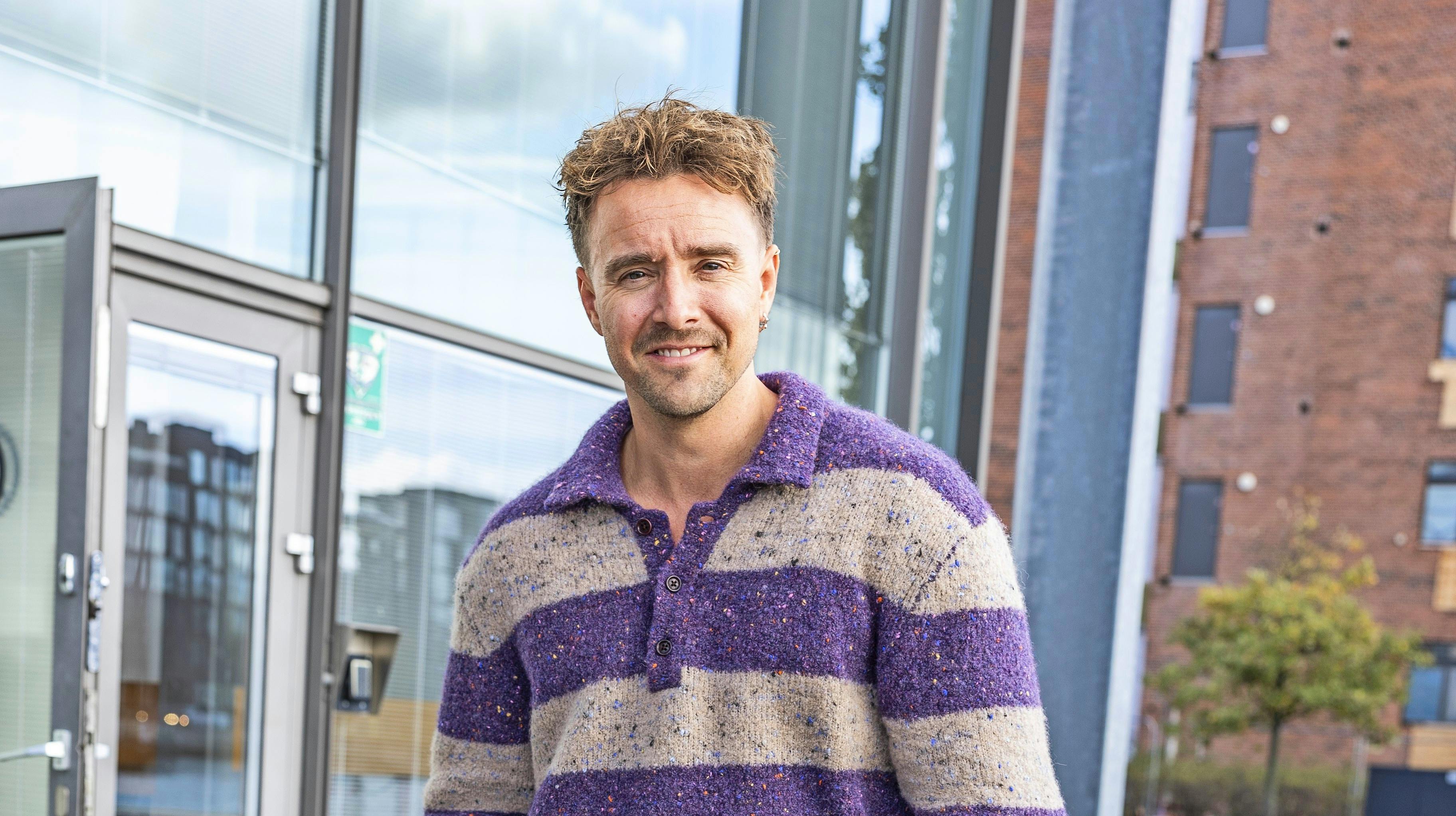 Martin Johannes Larsen blev rørt til tårer, da han medvirkede i TV 2-programmet "Insider".