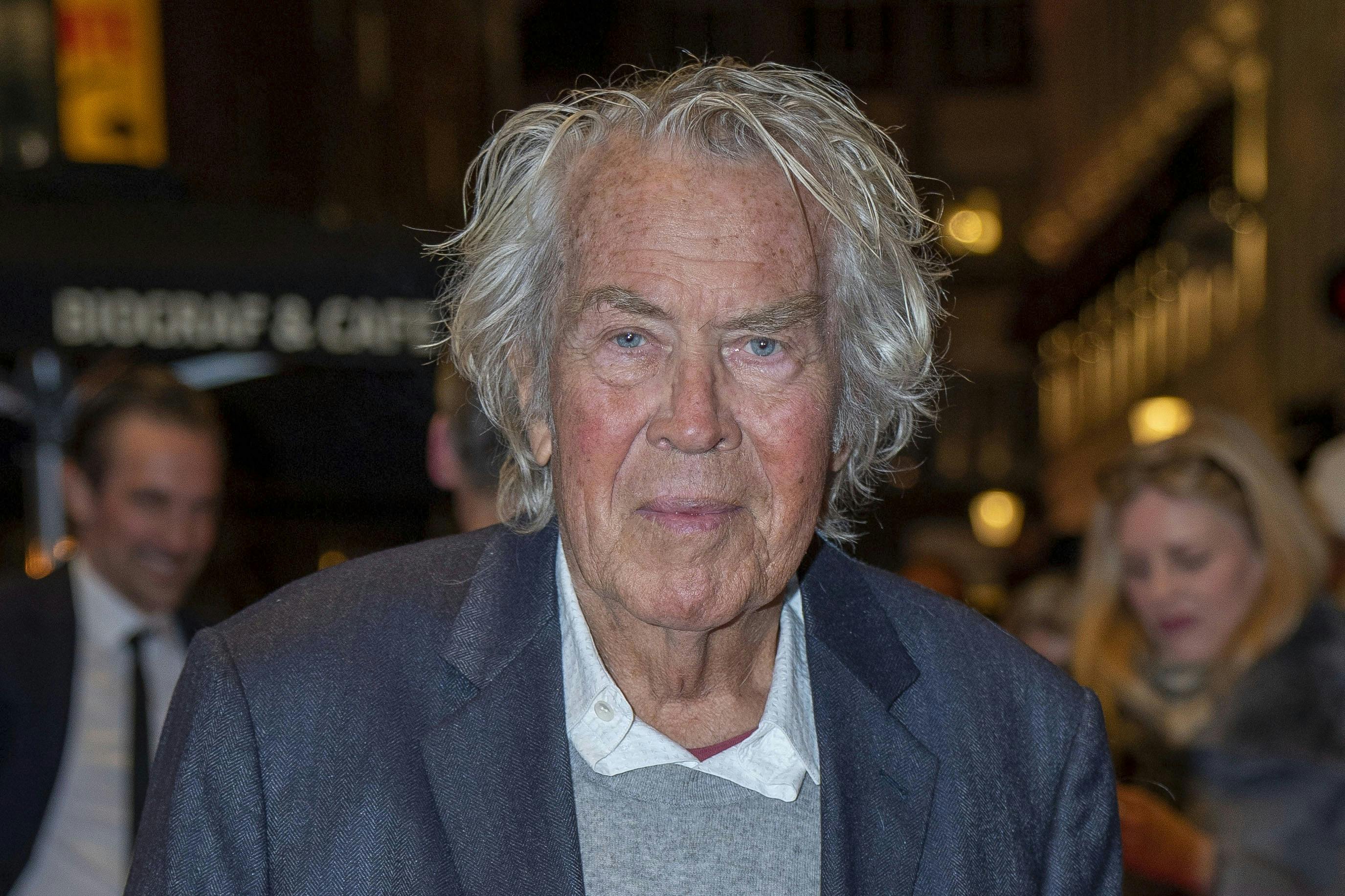 Jørgen Leth havde svært ved at holde sig på benene til slut. 