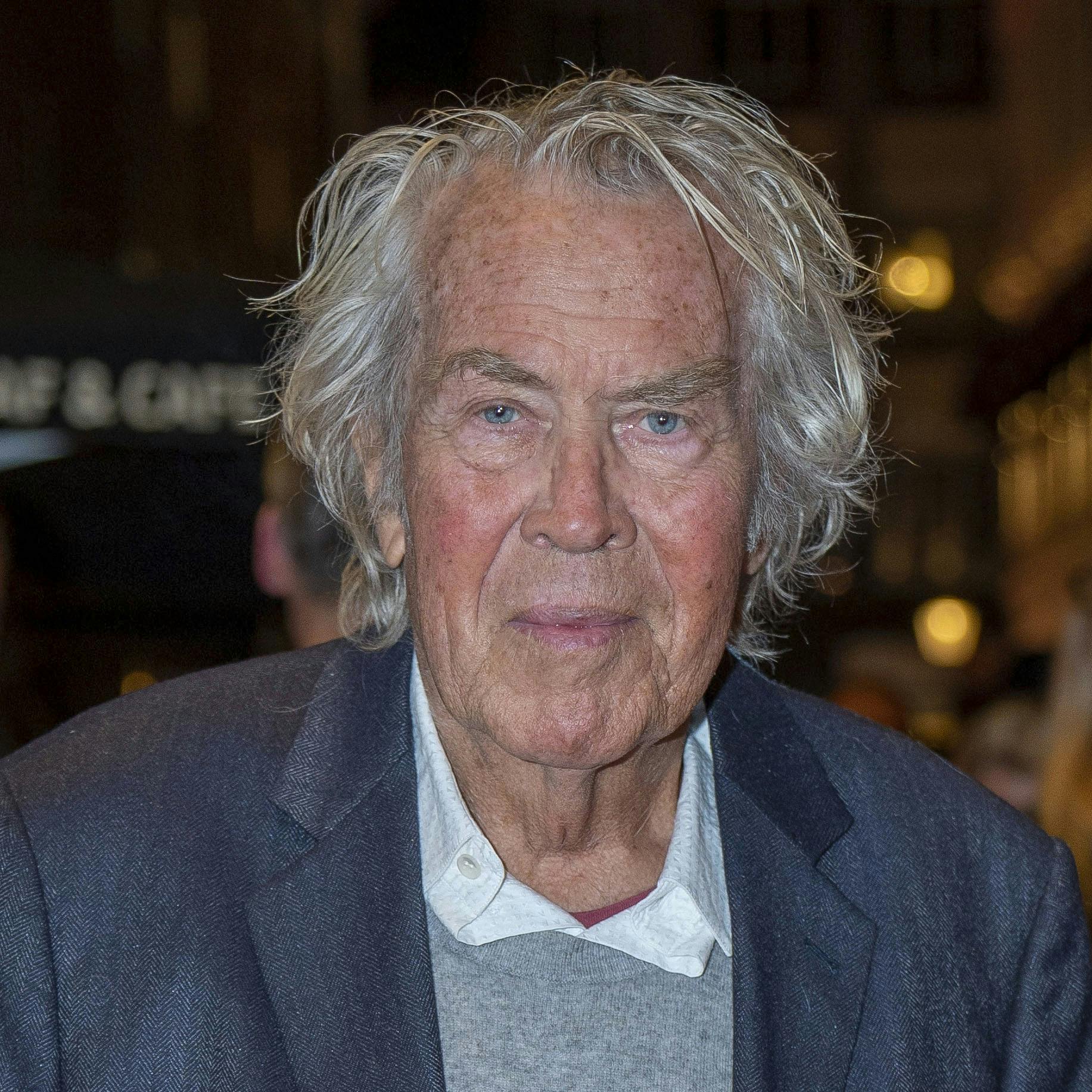 Jørgen Leth havde svært ved at holde sig på benene til slut.