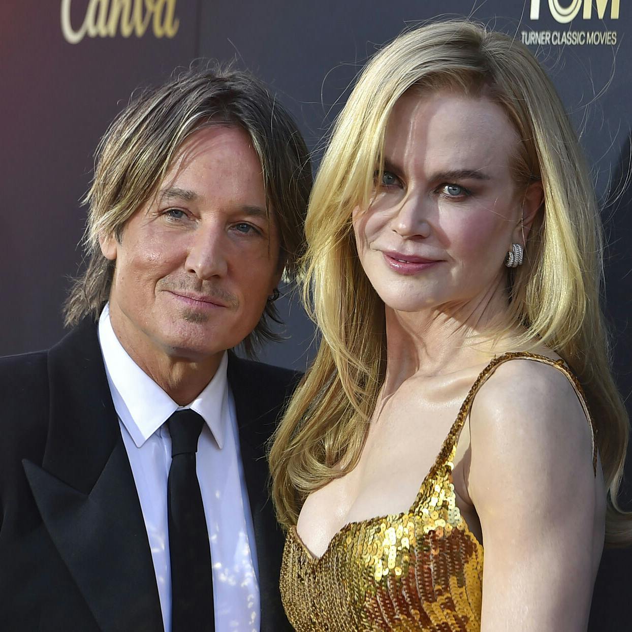 Keith Urban, left, and Nicole Kidman arrive at the 49th AFI Life Achievement Award honoring Kidman on Saturday, April 27, 2024, at the Dolby Theatre in Los Angeles. (Photo by Jordan Strauss/Invision/AP)