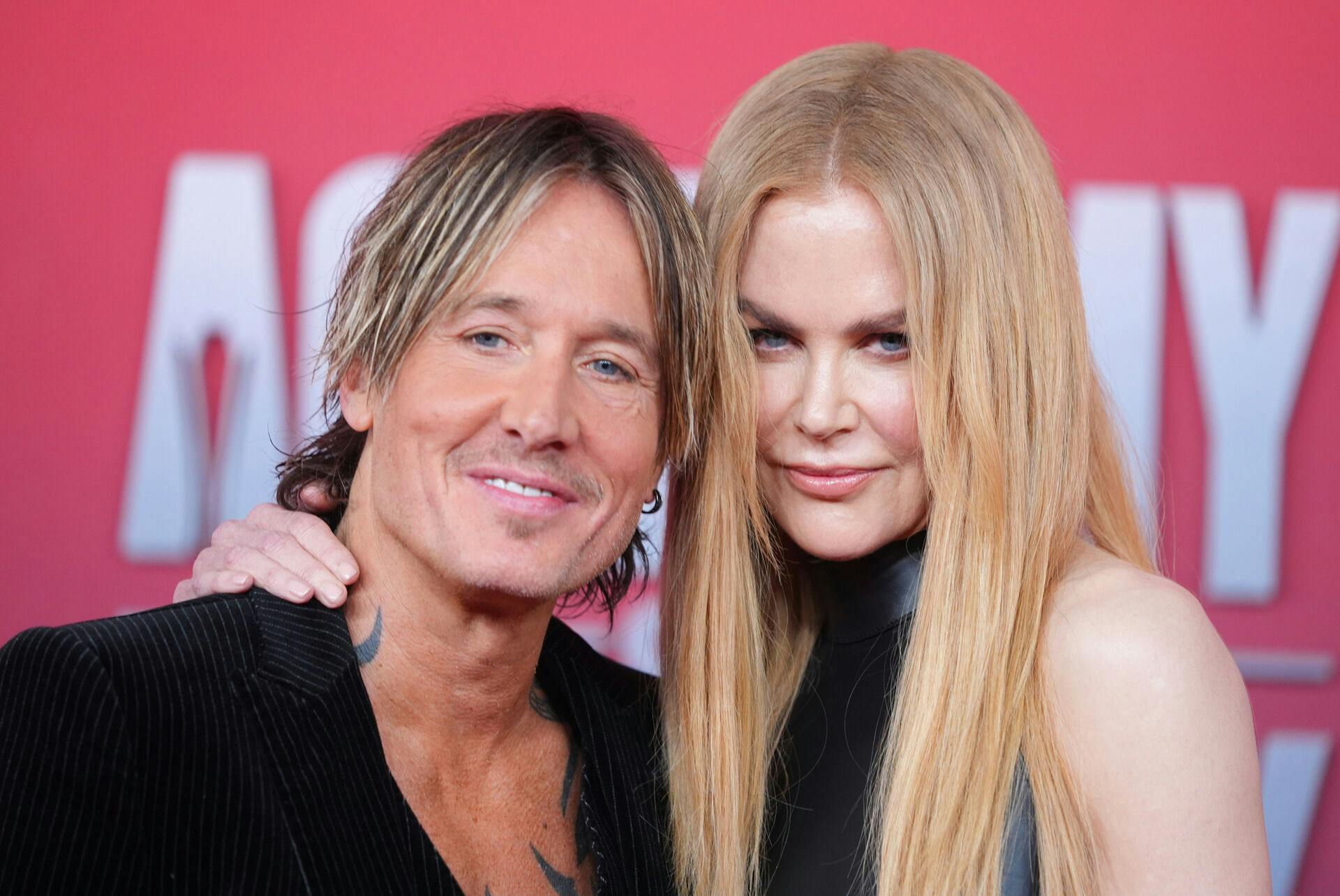 FILE - Keith Urban, left, and Nicole Kidman arrive at the 60th annual Academy of Country Music Awards on May 8, 2025, in Frisco, Texas. (AP Photo/LM Otero, File)