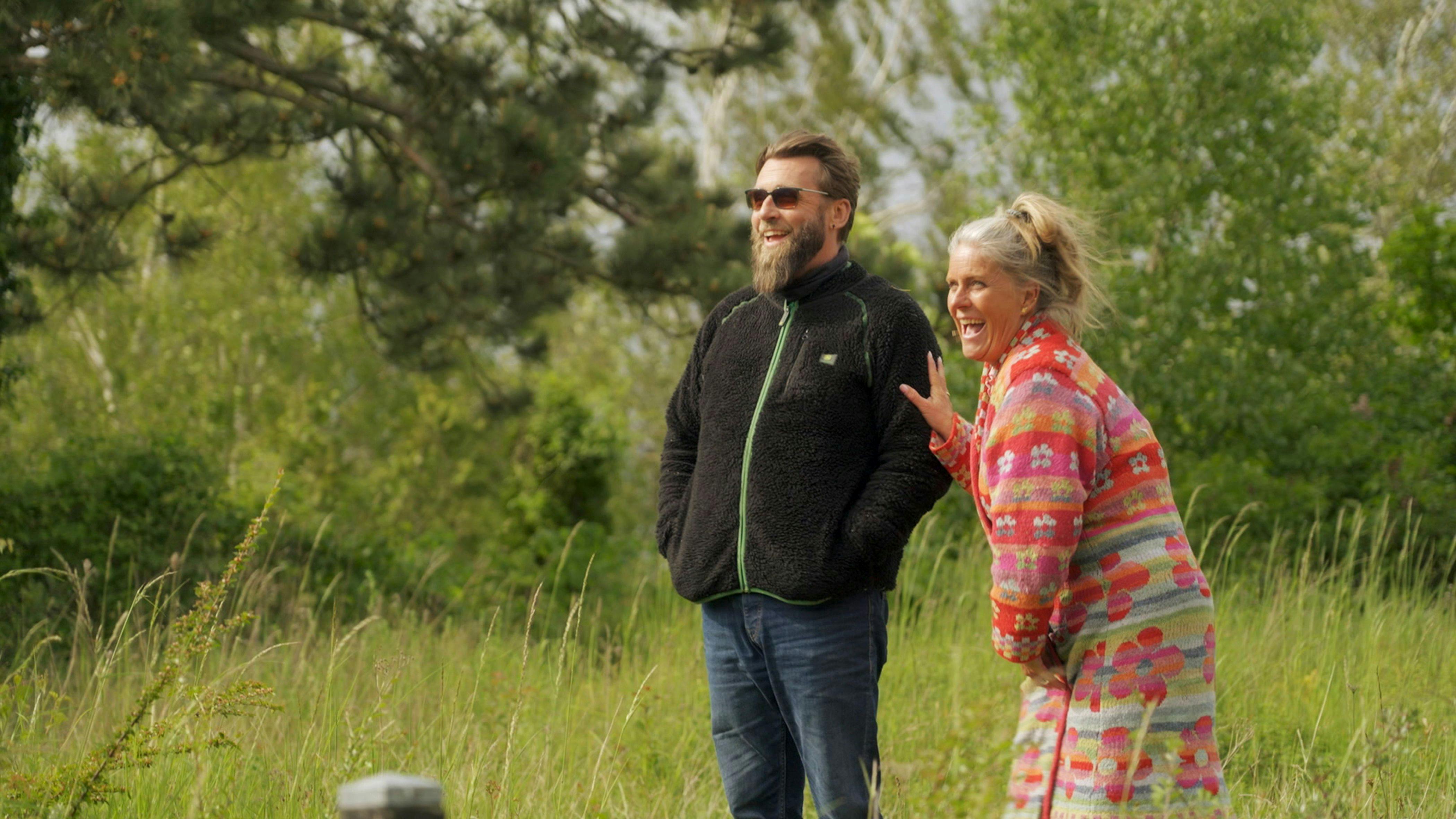 Jan Helmert og Tine Coster Joost blev matchet i "Gift ved første blik", men den romantiske relation udeblev. Til gengæld gik de flere gange helst skævt af hinanden.