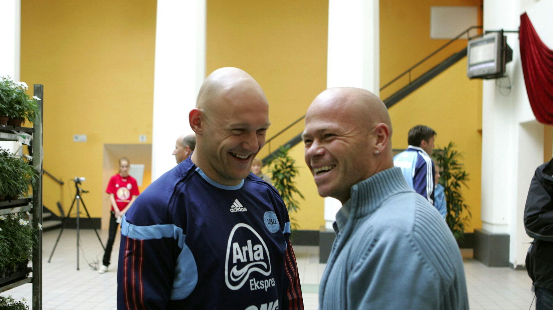 Thomas Gravesen og Stig Tøfting tilbage i 2006. 