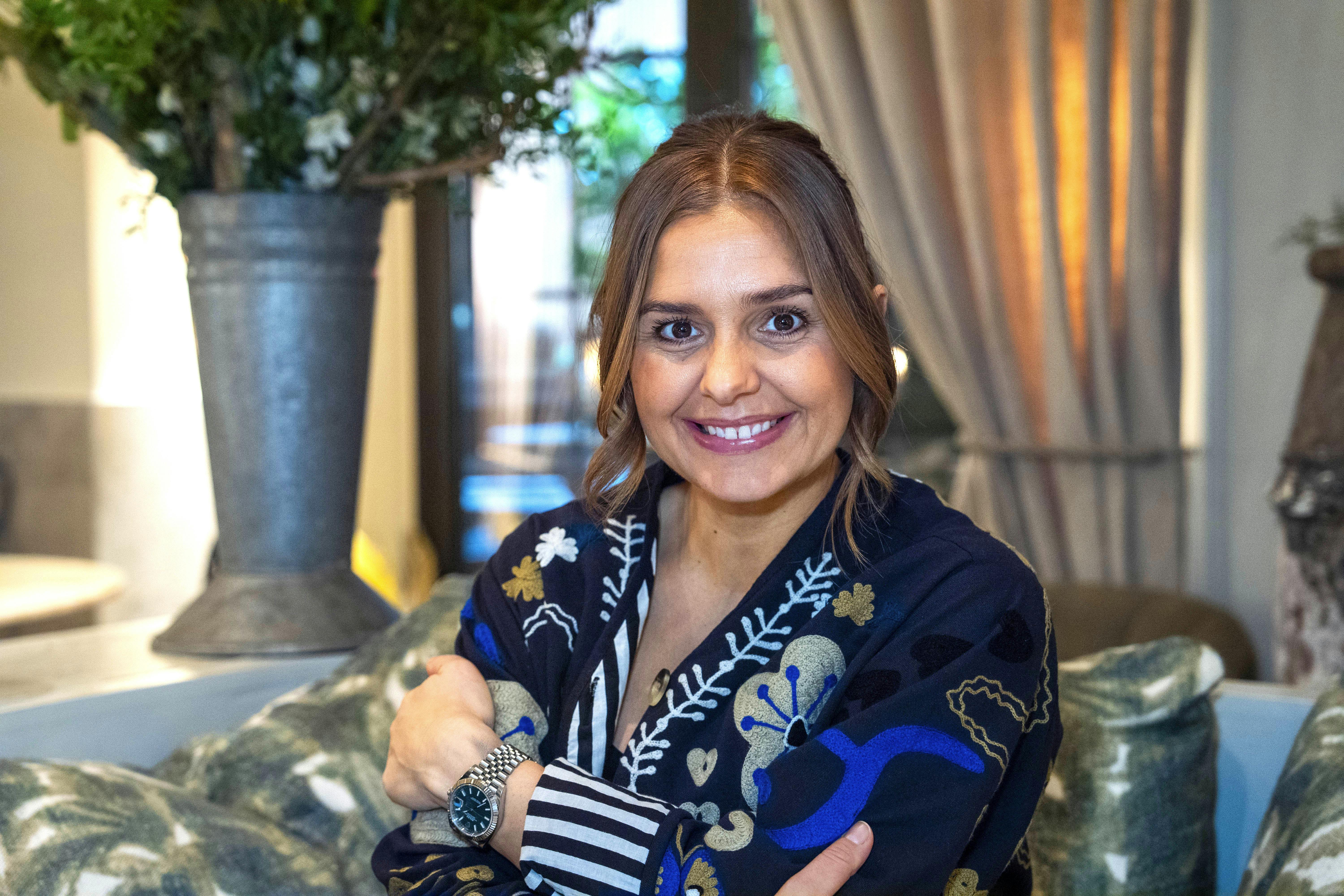 Stephania stod fadder til Rasmus Seebachs og Julie Teglhus' datter, Fernanda.