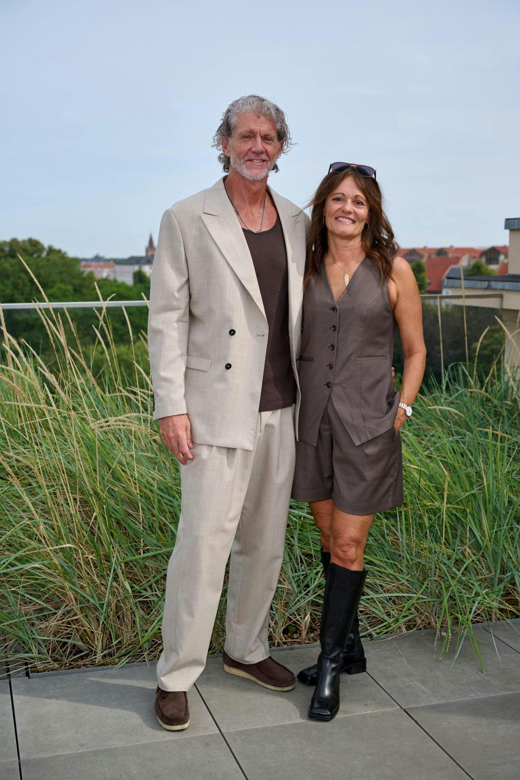 Lisbeth var med til forpremieren på Henriks sæson af "Robinson Ekspeditionen".