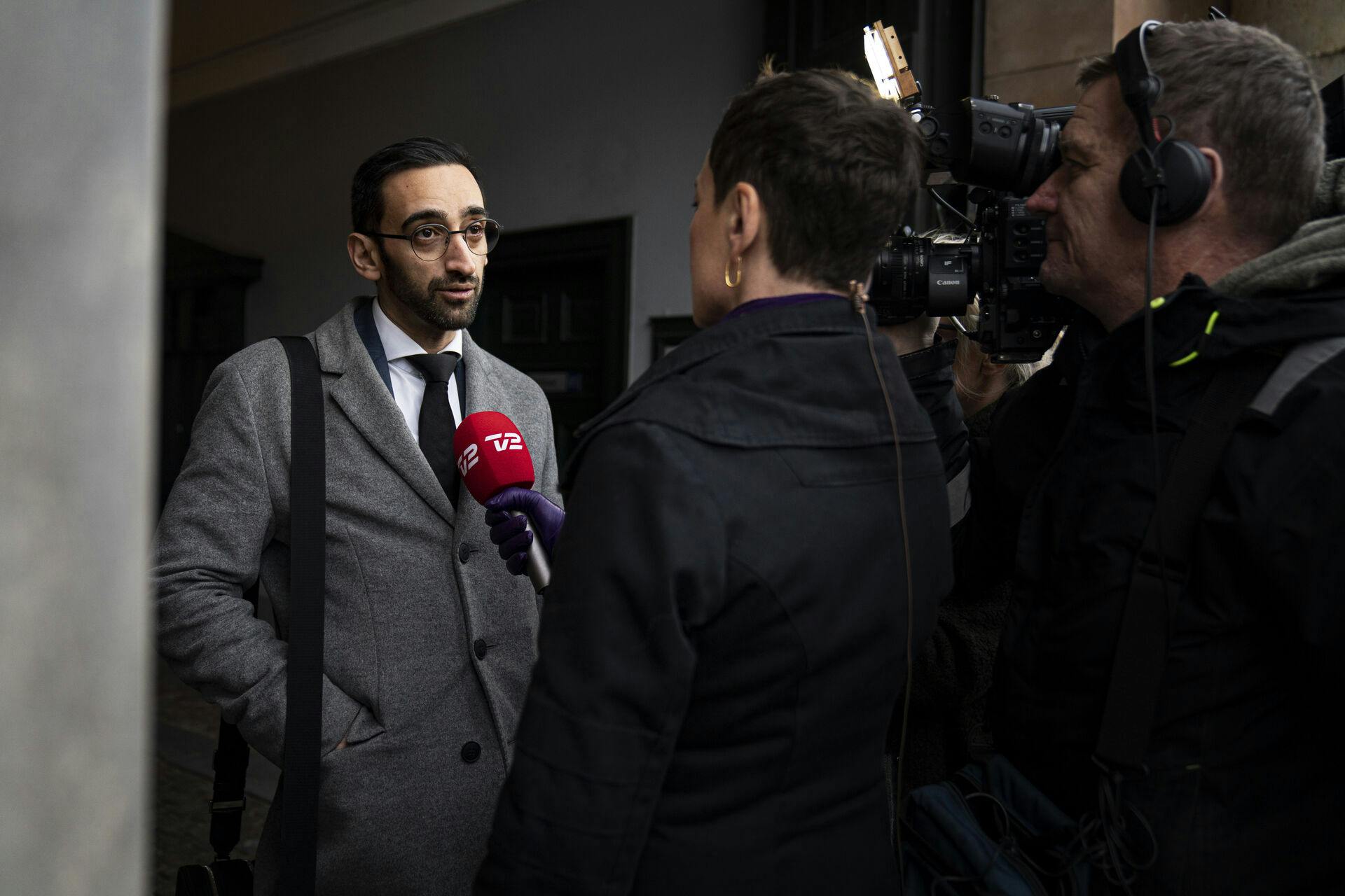 Forsvarer Nima Nabipour. Procedure i sagen mod Britta Nielsen i Københavns Byret, mandag den 10. februar 2020. Anklagere kræver mindst otte års fængsel til Britta Nielsen for svindel i Socialstyrelsen, mens forsvarer ønsker straf på fire-seks år. Sagen afgøres om en uge. Det skriver Ritzau, mandag den 10. februar 2020.. (Foto: Ida Guldbæk Arentsen/Ritzau Scanpix)