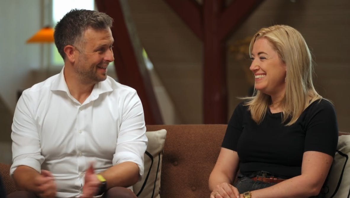 Lasse Lilja Vilhelmsen og Dorthe Johanne Brown gav forholdet en chance til efter optagelserne - og gik fra hinanden igen.