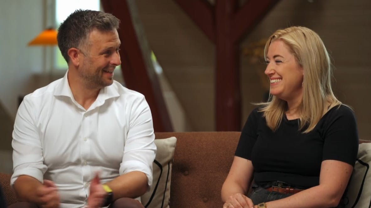 Lasse Lilja Vilhelmsen og Dorthe Johanne Brown gav forholdet en chance til efter optagelserne - og gik fra hinanden igen.