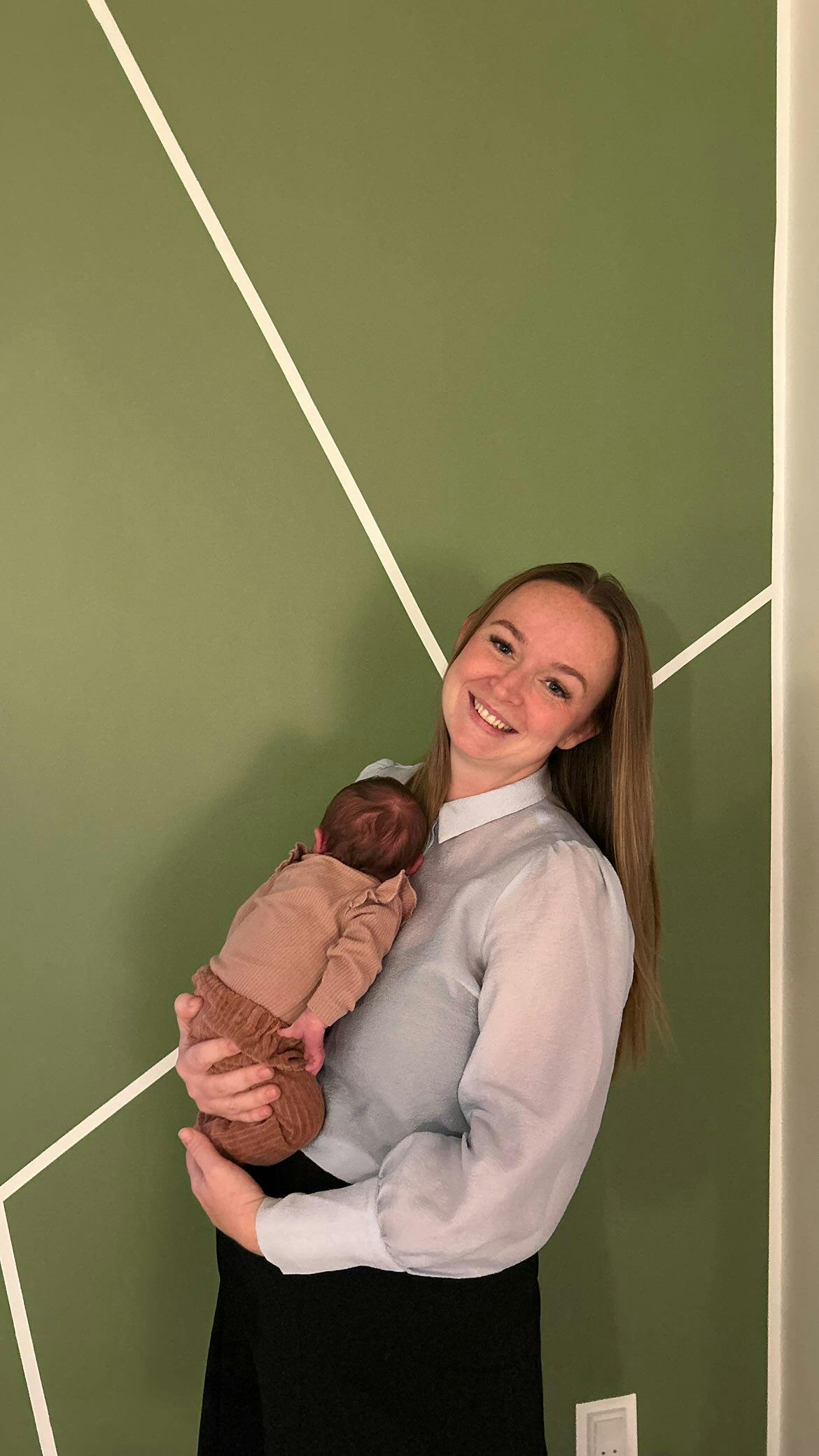 Der er rendyrket babylykke hjemme hos "Dobbeltspil"-vinderen Katrine Aaskov, som er blevet mor til lille Dagmar.