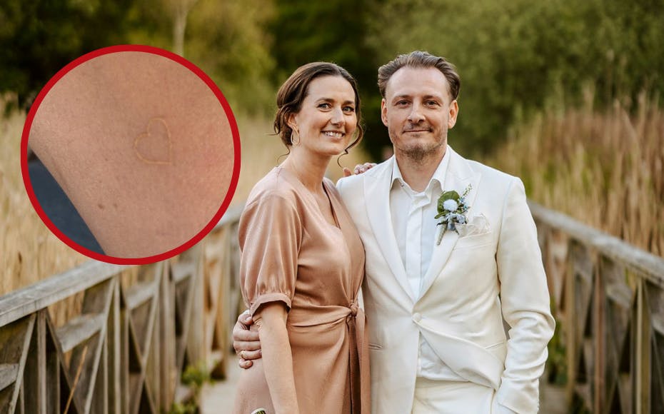 Mette og Thomas valgte at forevige deres rejse i "Gift ved første blik" med en lille tatovering.&nbsp;