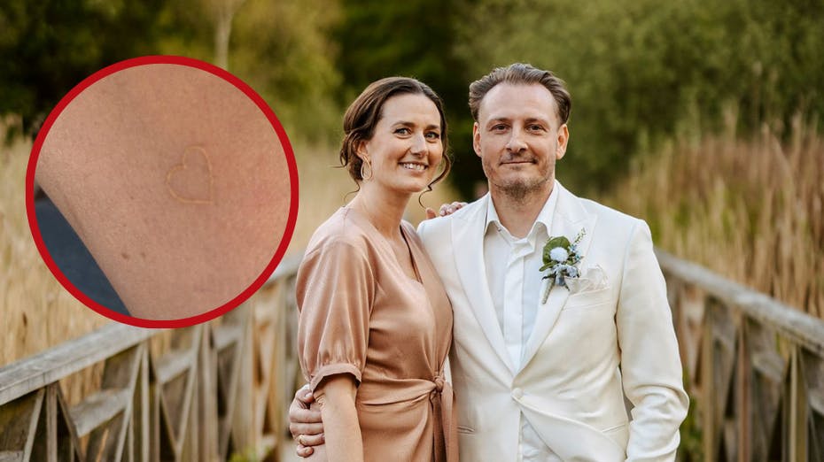 Mette og Thomas valgte at forevige deres rejse i "Gift ved første blik" med en lille tatovering. 