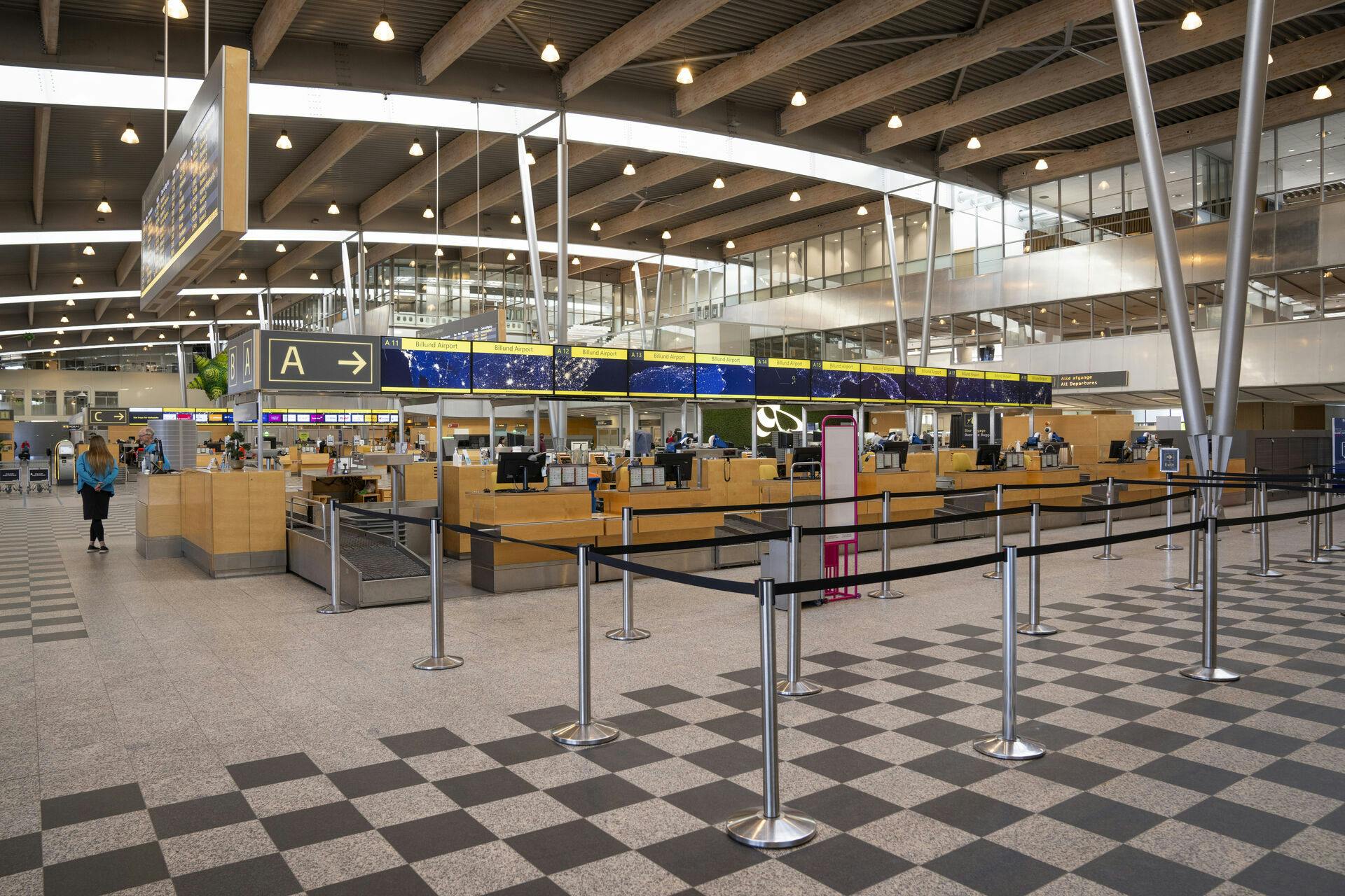 Luftrummet over Billund Lufthavn var kortvarigt torsdag lukket.&nbsp;