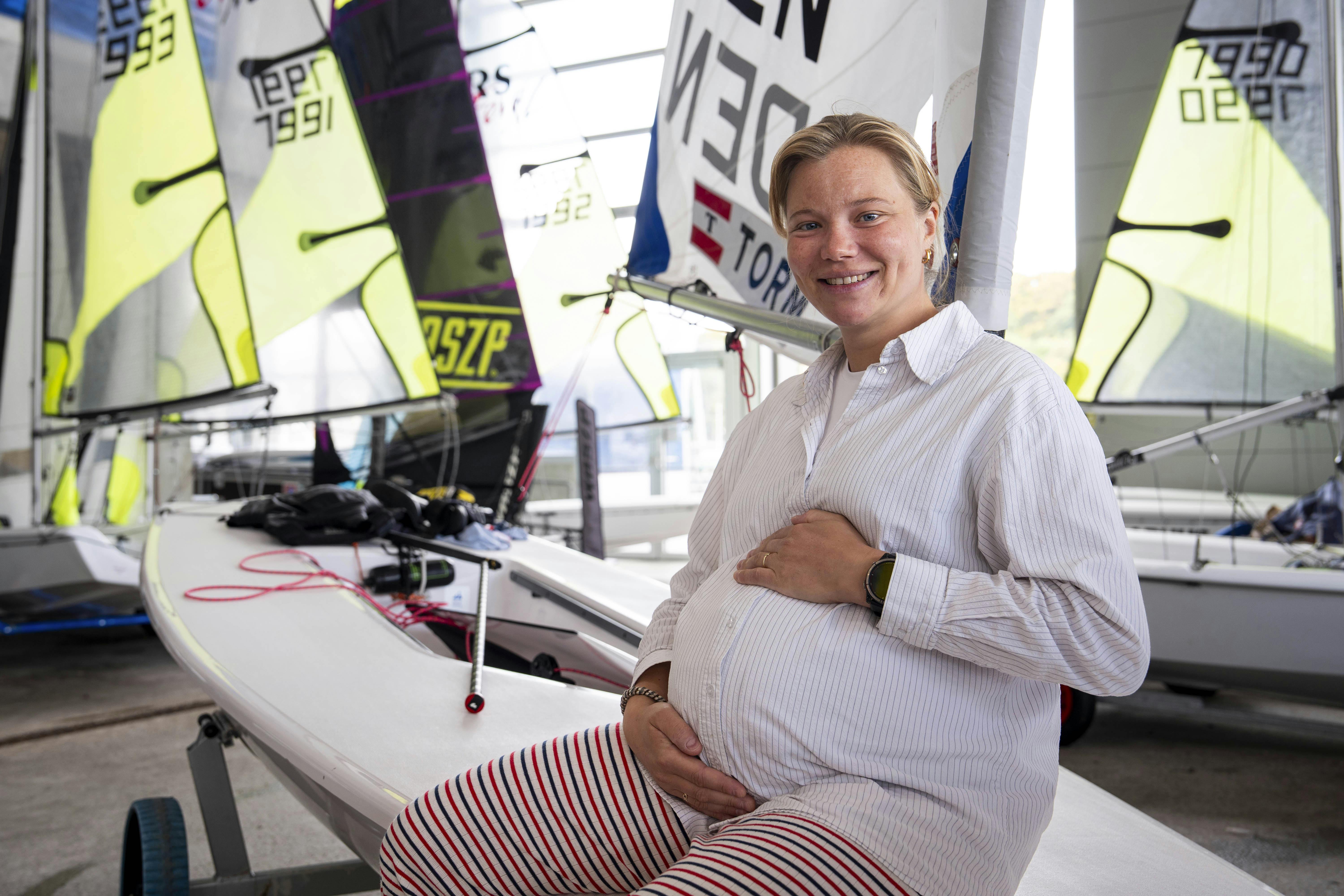 Anne-Marie Rindom har termin lige rundt om hjørnet.&nbsp;