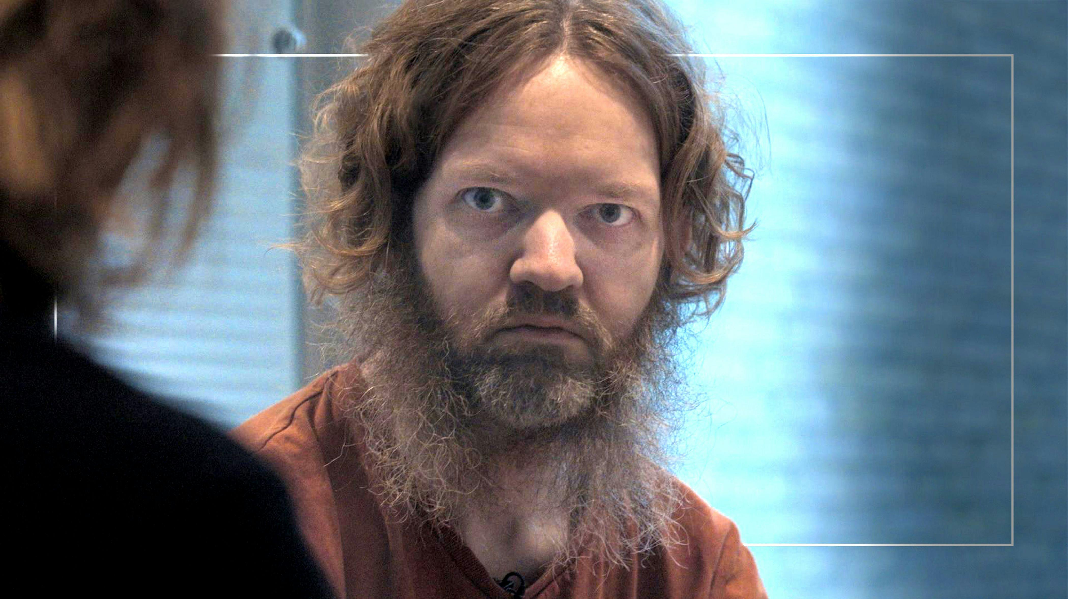 Andreas blev landskendt, da han medvirkede i DR-dokumentaren "Sikringen". Her ses et billede af ham under optagelserne til programmet.