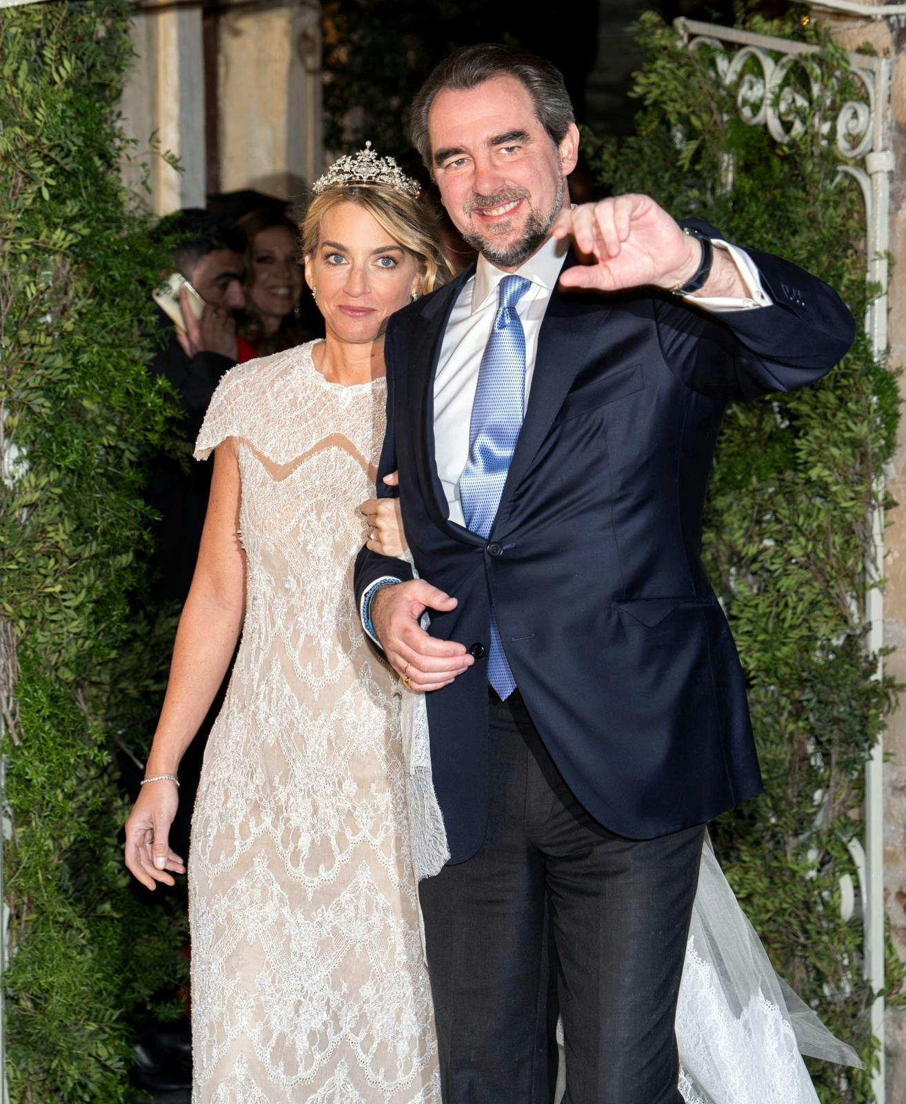 Nikolaos de Grece og Chrysi Vardinogianni sagde ja til hinanden tidligere i år.
