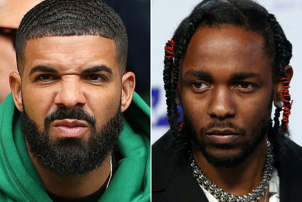 Det var ifølge amerikansk dommer ikke æreskrænkende, da Universal Music Group i 2024 udgav nummeret "Not Like Us", hvor rapper Kendrick Lamar anklager Drake for at være pædofil. (Arkivfoto). - Foto: Daniel Leal, Tommaso Boddi/Ritzau Scanpix
