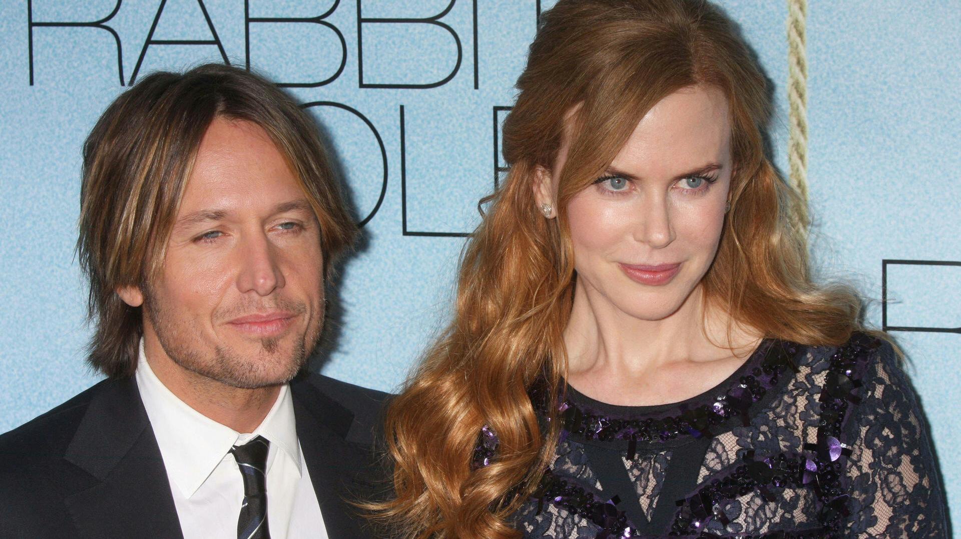 Keith Urban and Nicole Kidman attend the premiere of "Rabbit Hole" at The Paris Theatre in New York City on December 2, 2010. Photo Credit: Henry McGee/MediaPunch /IPX