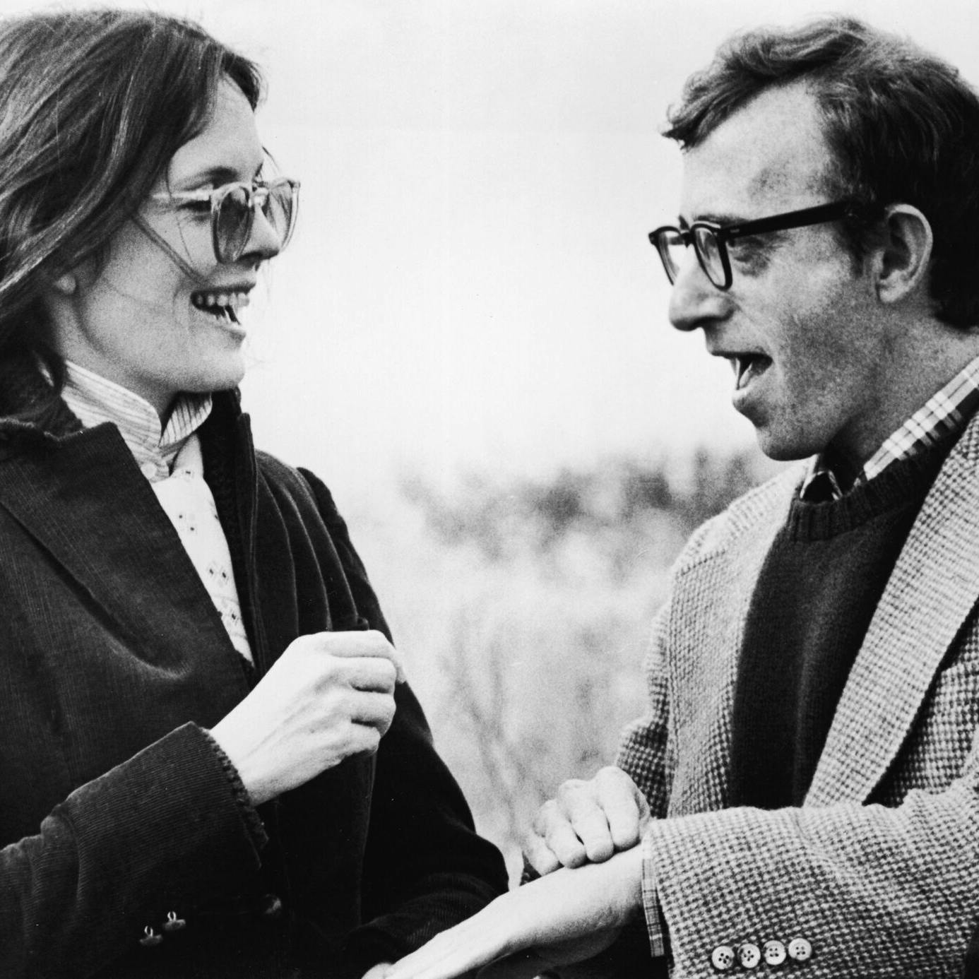 Diane Keaton vandt en Oscar for sin rolle i "Annie Hall", hvor hun spillede sammen med Woody Allen.
