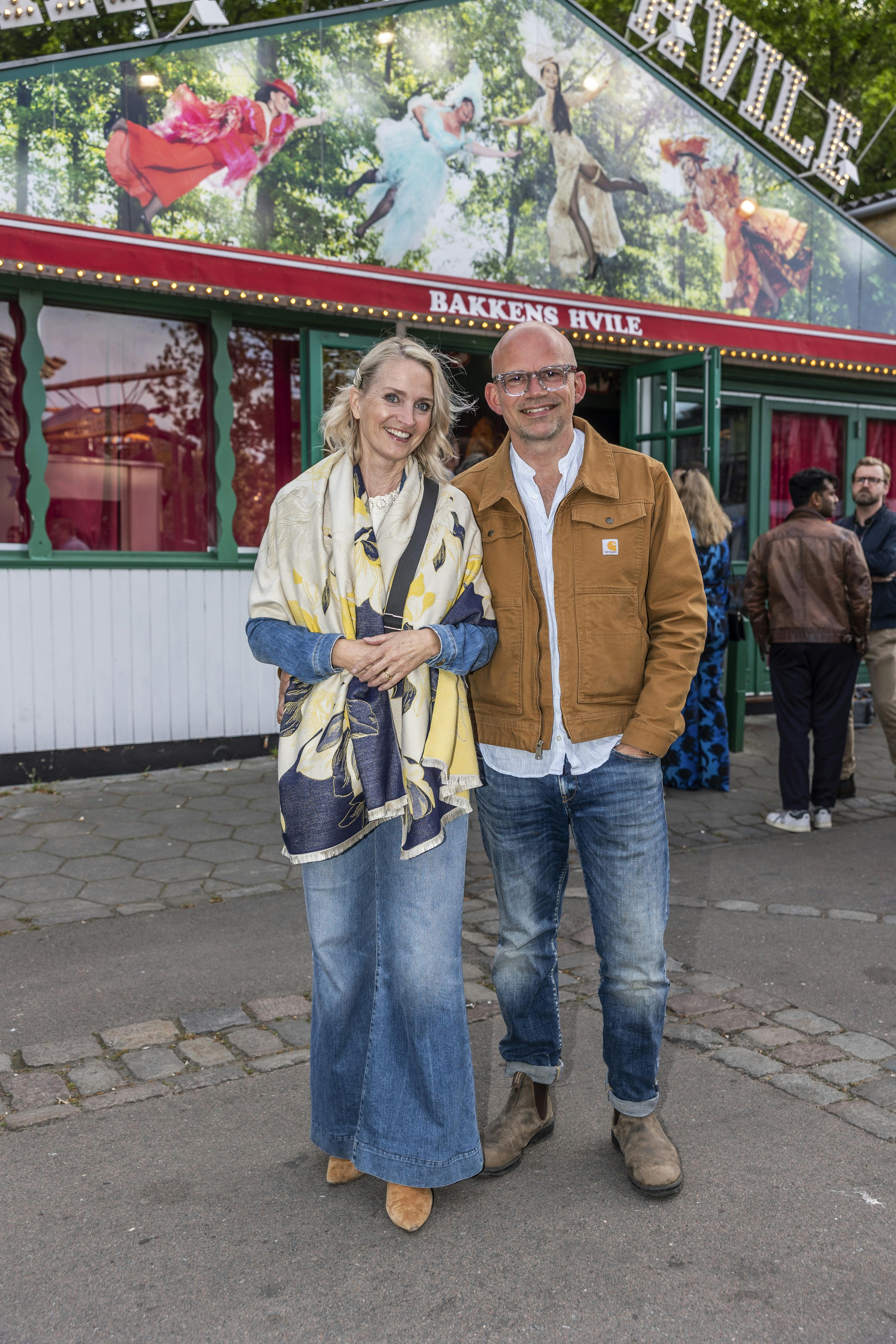 Parret har fået solgt deres hus i Holte.