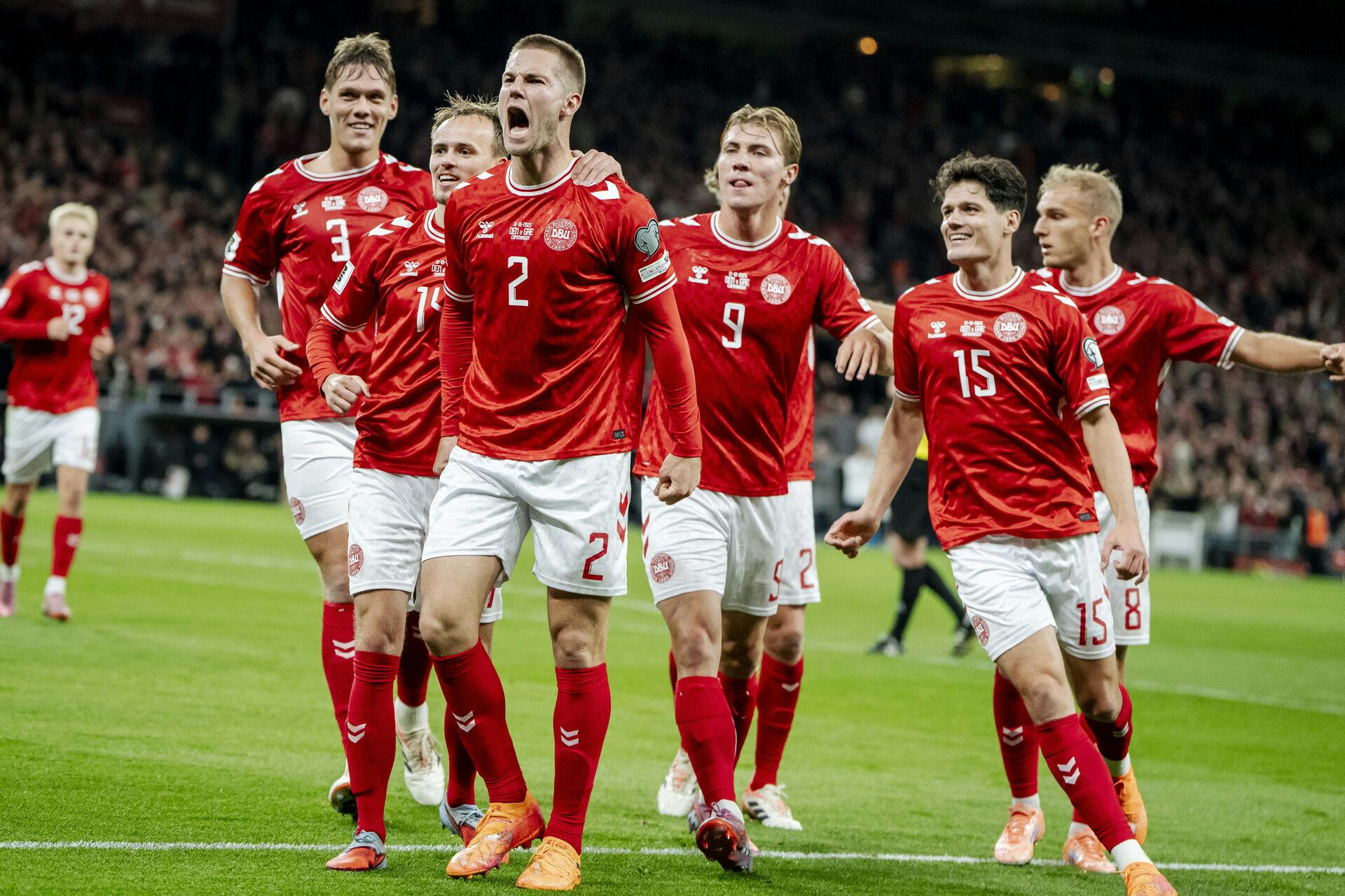 Danmark er nu sikker på at slutte nummer et eller to i VM-kvalifikationsgruppen.
