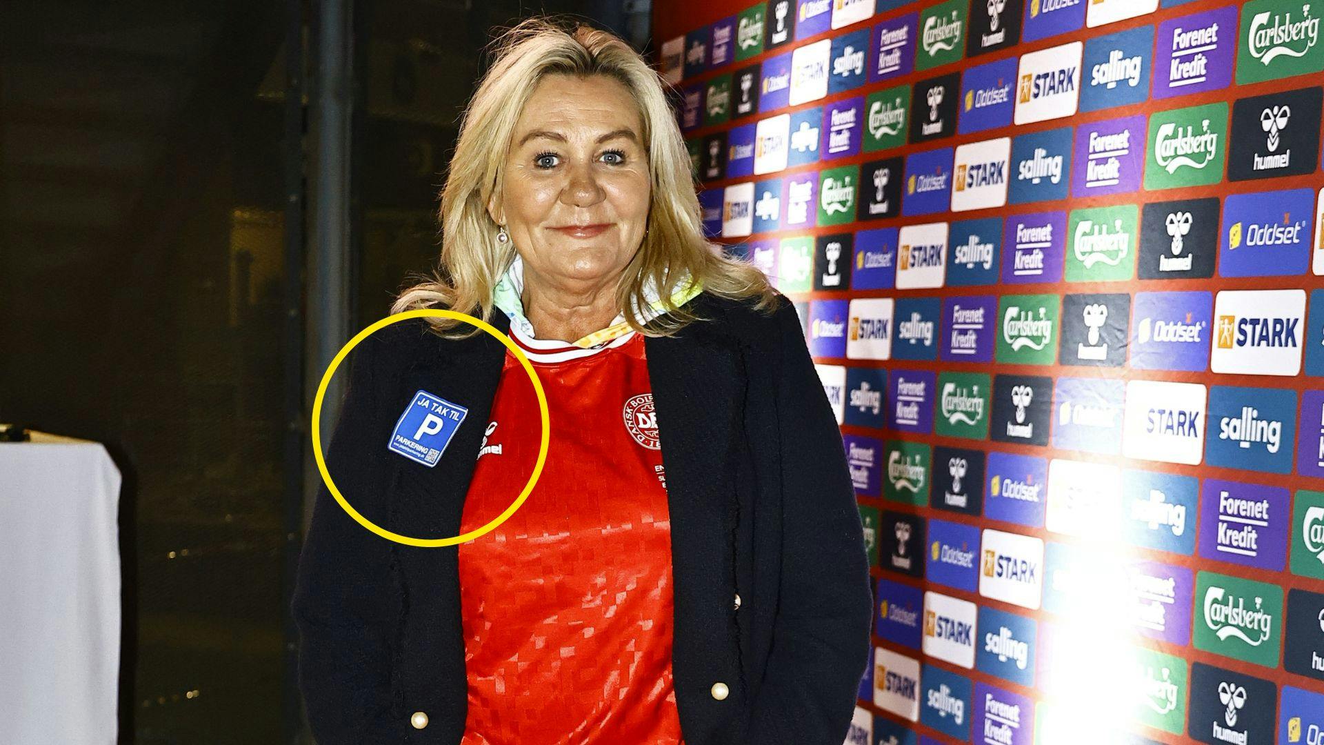 "Ja tak til P-pladser". Så klart var budskabet fra Bente Schmeichel.