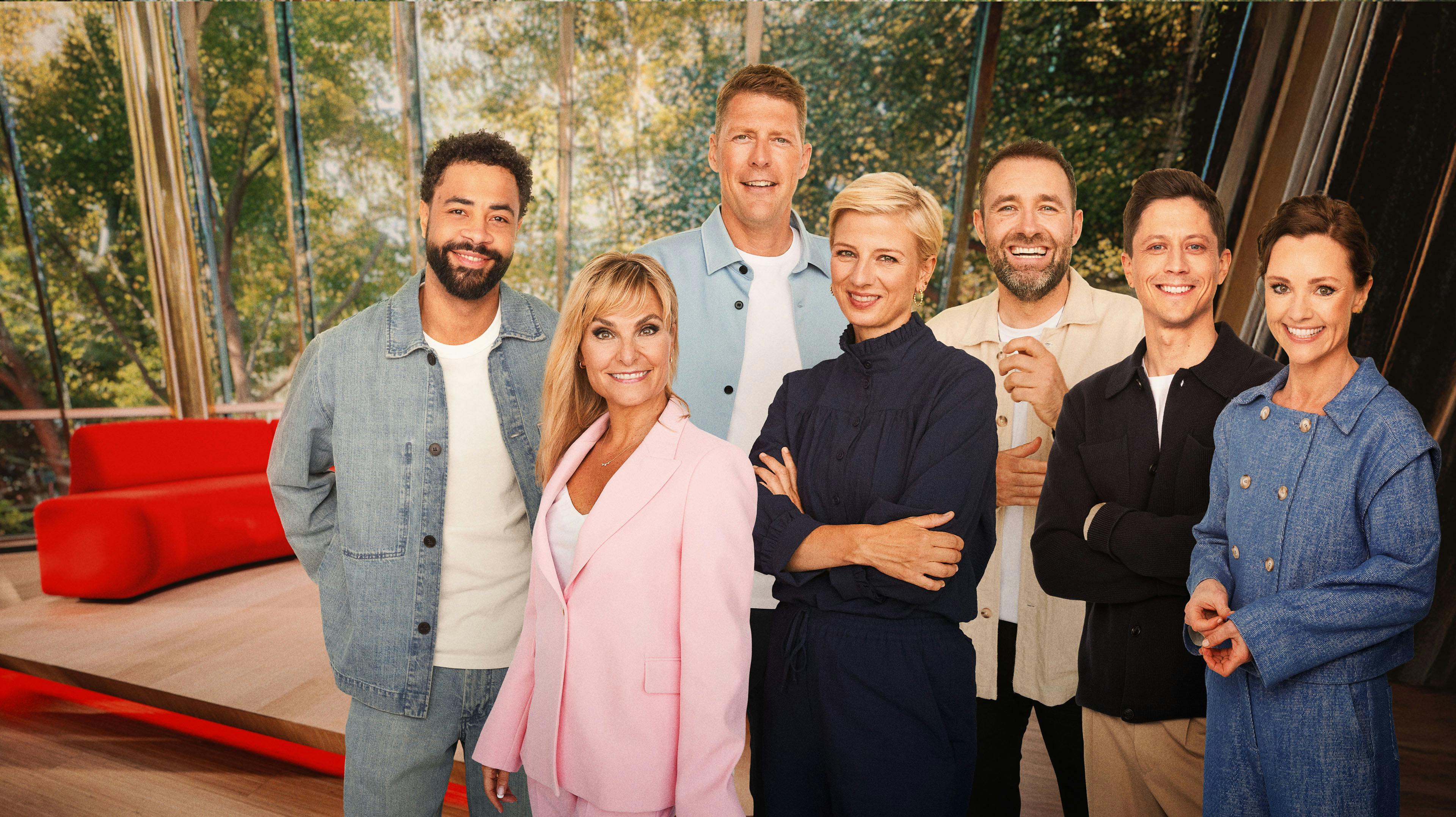 Således ser værsholdet ud, der skal styre slagets gang i "Go' morgen Danmark" og Go' aften Live" fremover.
